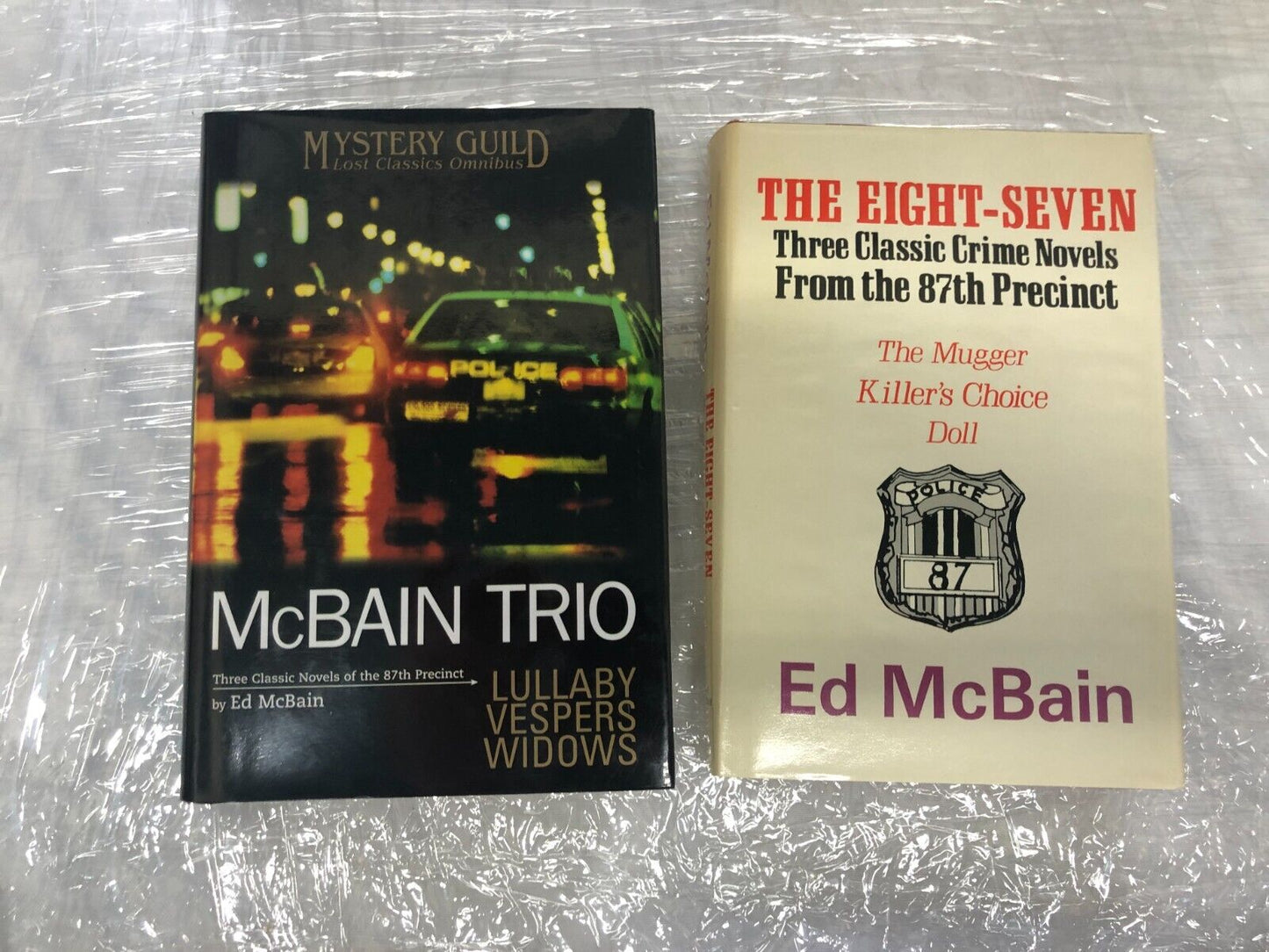 Ed McBain Hardcover Collection. Some 87th Precinct series. 19 book lot