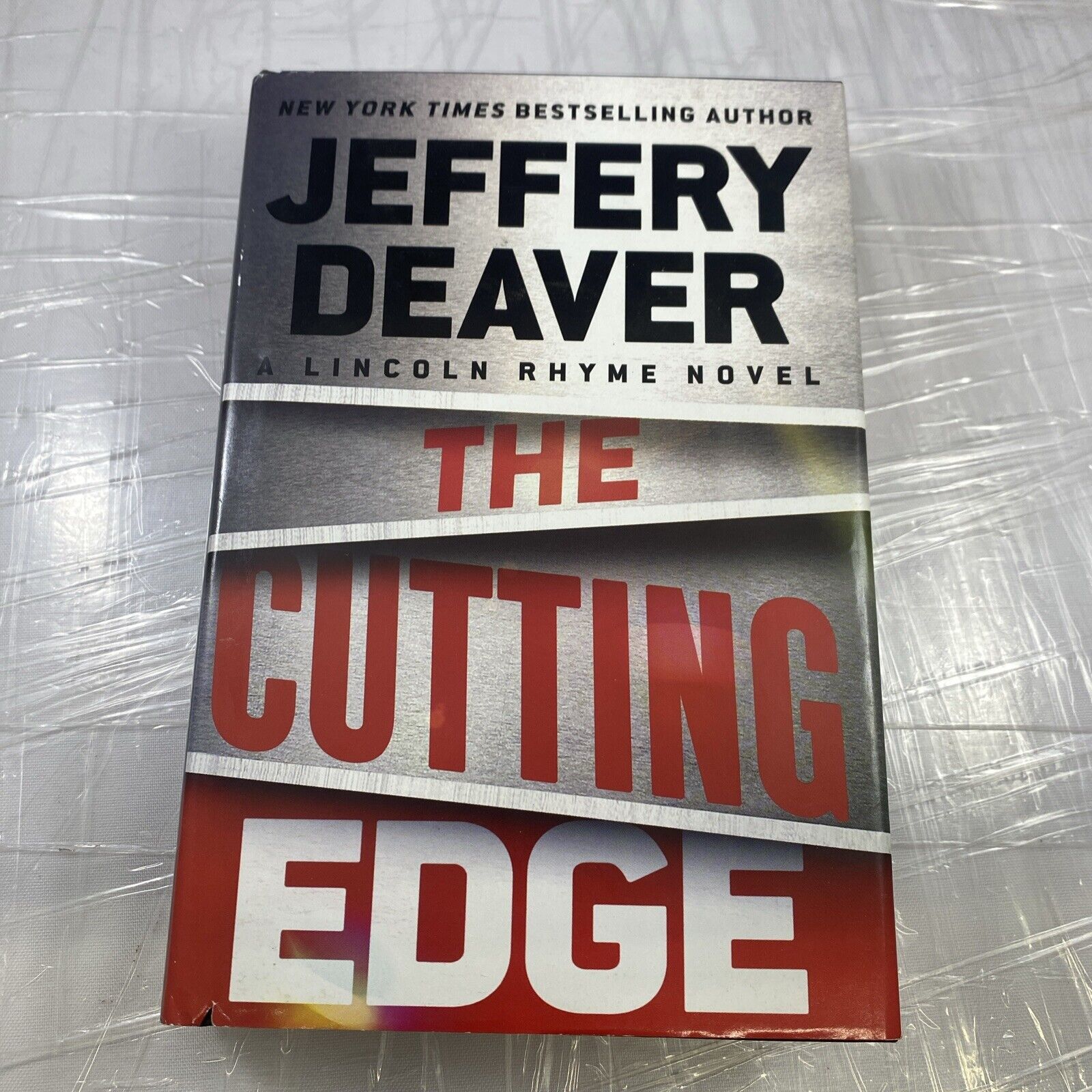 A Lincoln Rhyme Novel Ser.: The Cutting Edge by Jeffery Deaver- Hardcover