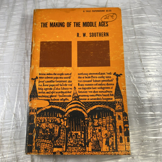 The Making of the Middle Ages by R W Southern PB Western Culture History Studies