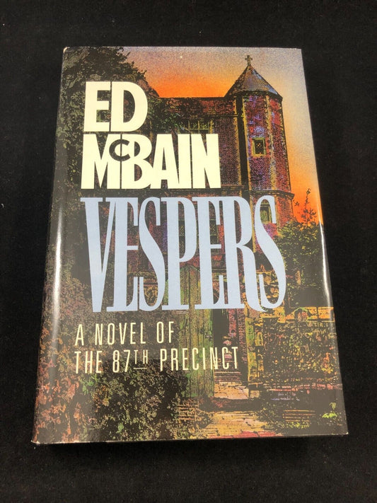 Vespers Mystery Hardcover Book by Ed McBain from Willow Morrow and Co 1990