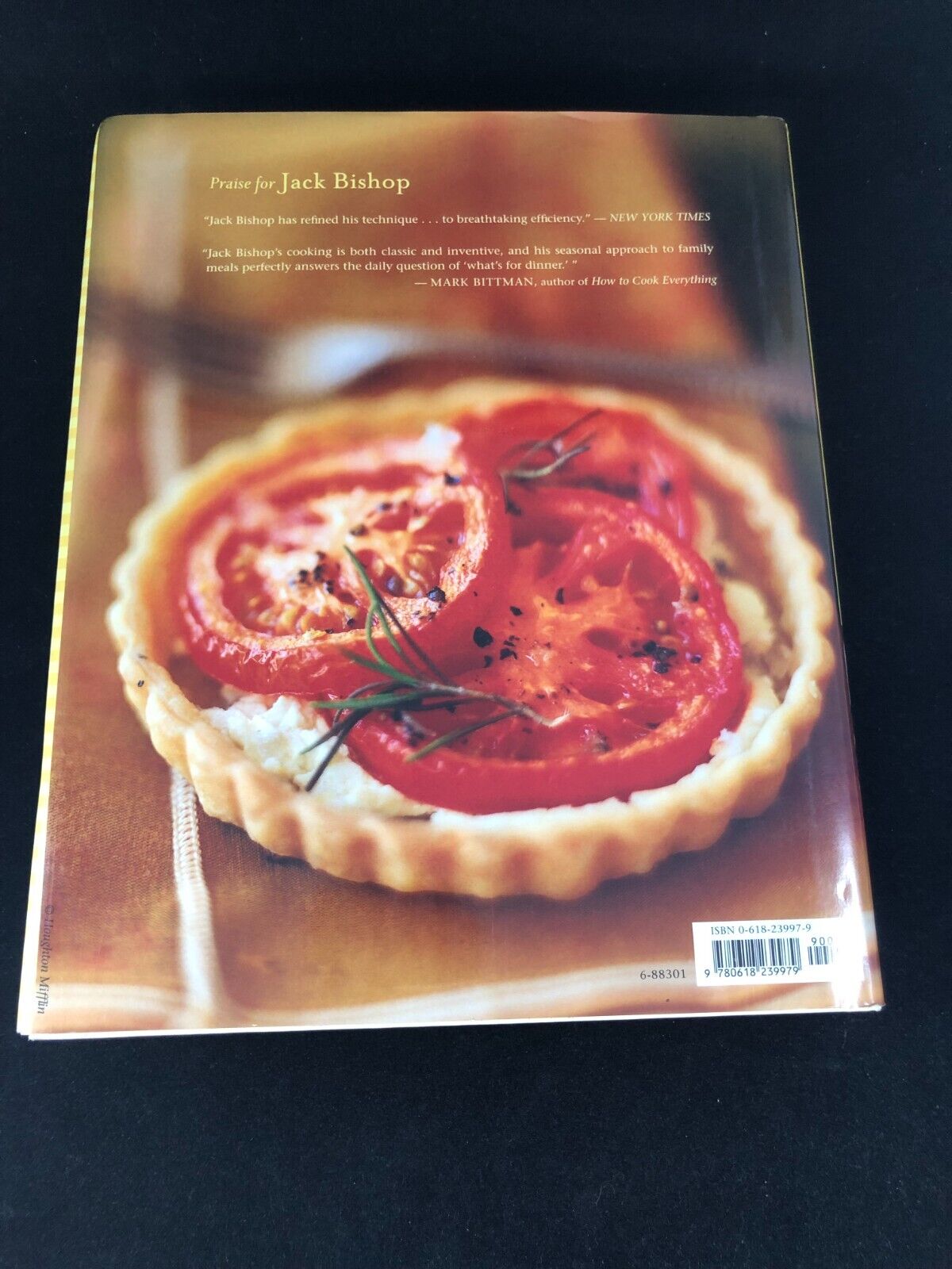 Year in a Vegetarian Kitchen: Easy Seasonal Dishes - Jack Bishop Hardcover w DJ
