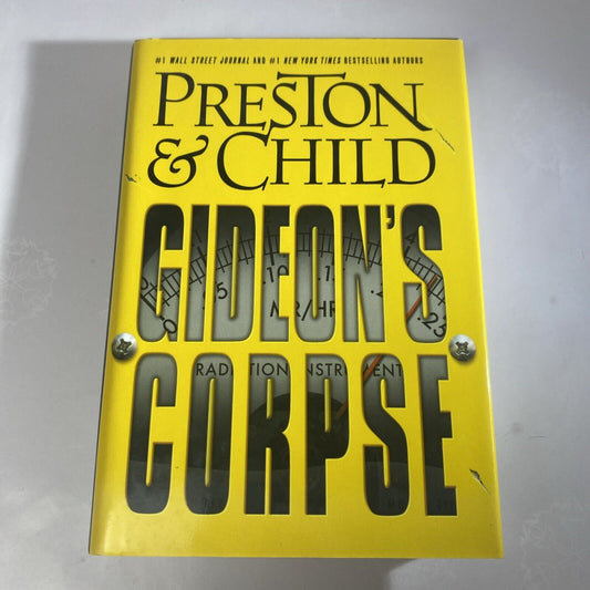 Gideon's Corpse, Child, Lincoln Book Club Edition Hardcover Mystery Novel