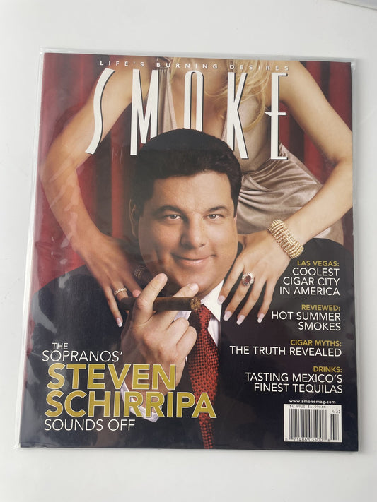 Vintage Smoke Magazine Summer 2004 Steven Schirripa Sopranos Cigar Tequila Issue