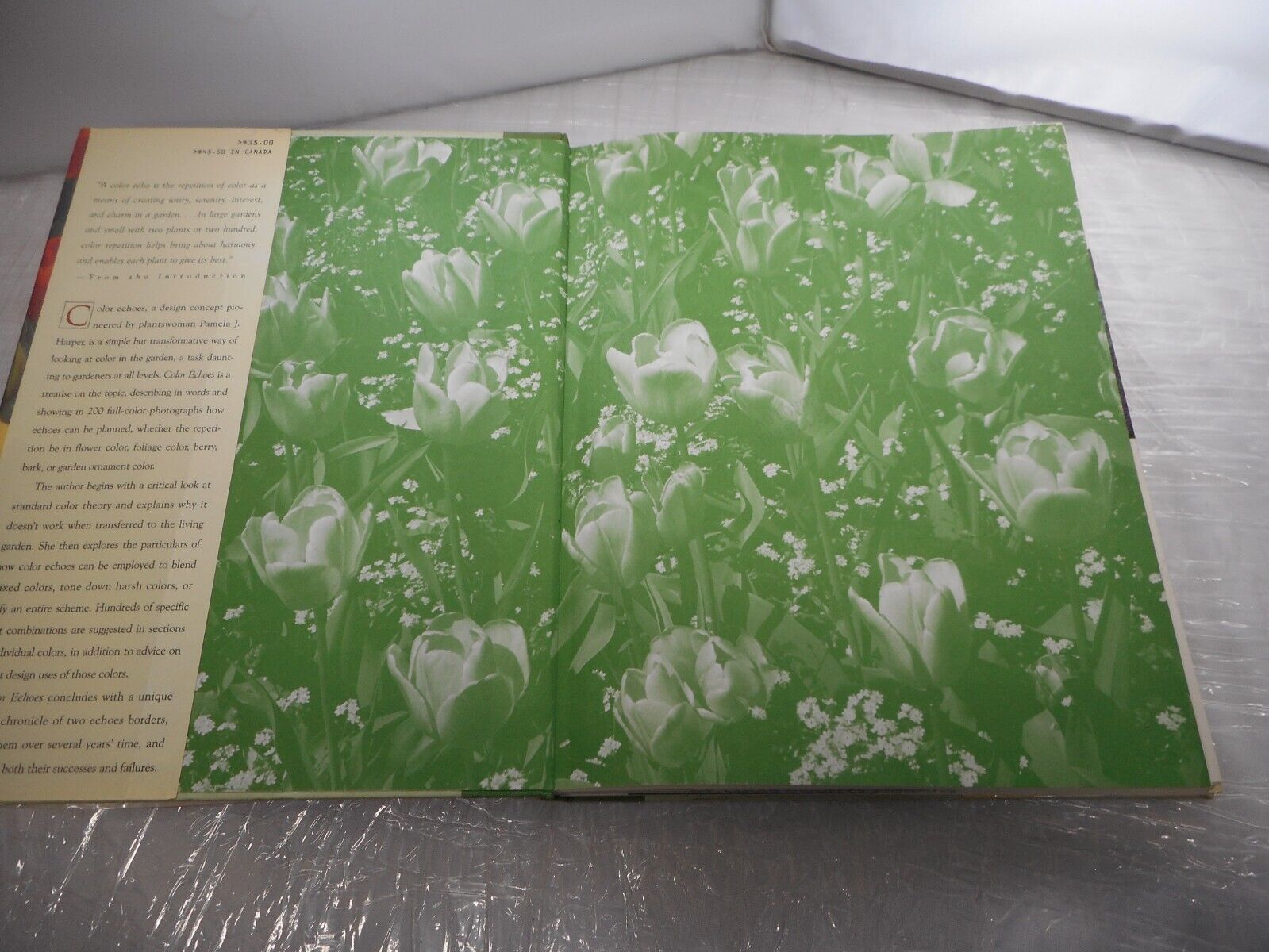 Color EchoesHarmonzing Color in the Garden Pamela J. Harper AB128 Library book