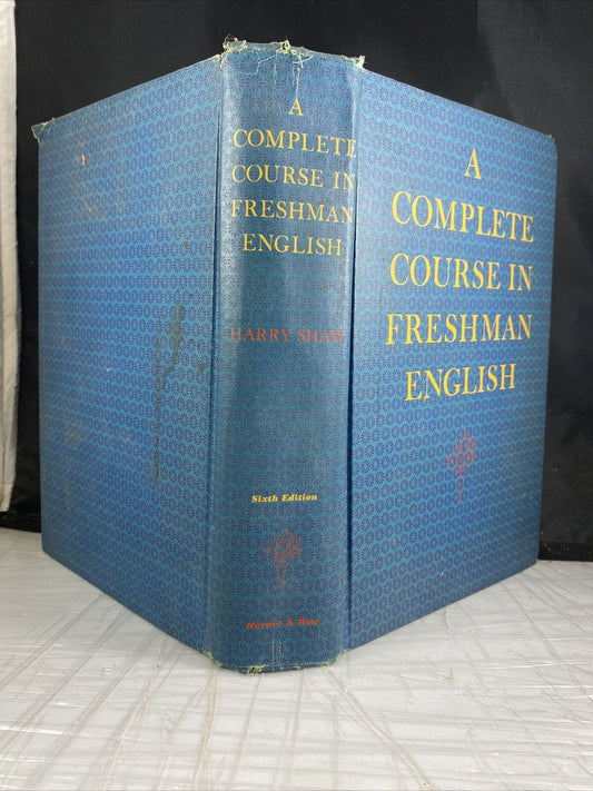 Complete Course In Freshman English 6th Edition Vintage 60s Literature Textbook