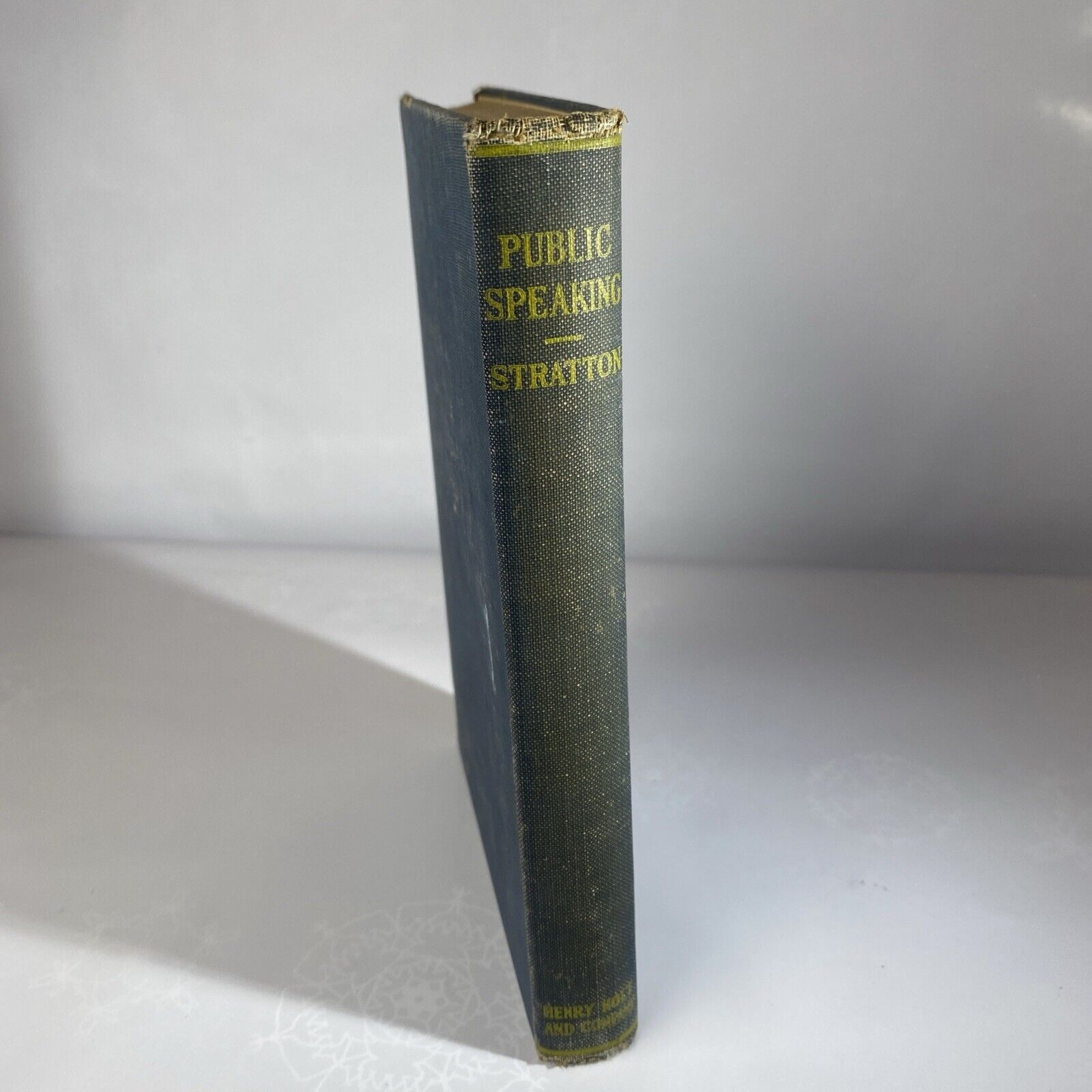 Antique Public Speaking Book Communications Speech Writing Giving Debating 1922