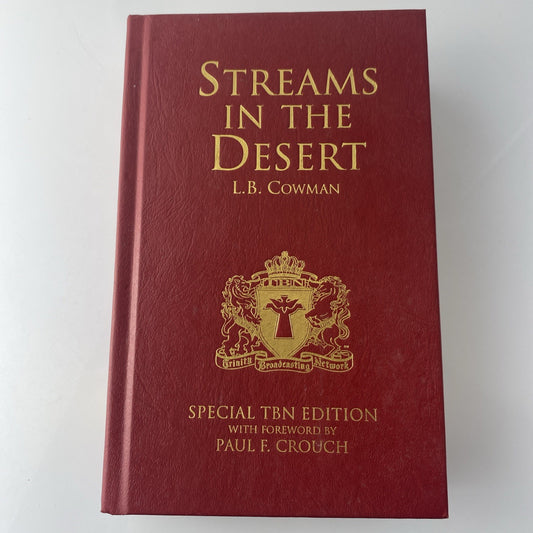 Daily Devotional Christian Streams In The Desert - L.B. Cowman (1999, Hardcover)