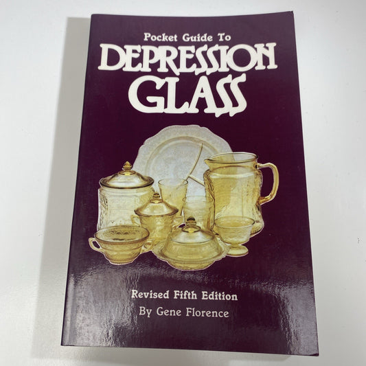 Vintage Art Glass Collecting The Pocket Guide to Depression Glass 5th Ed. 1987