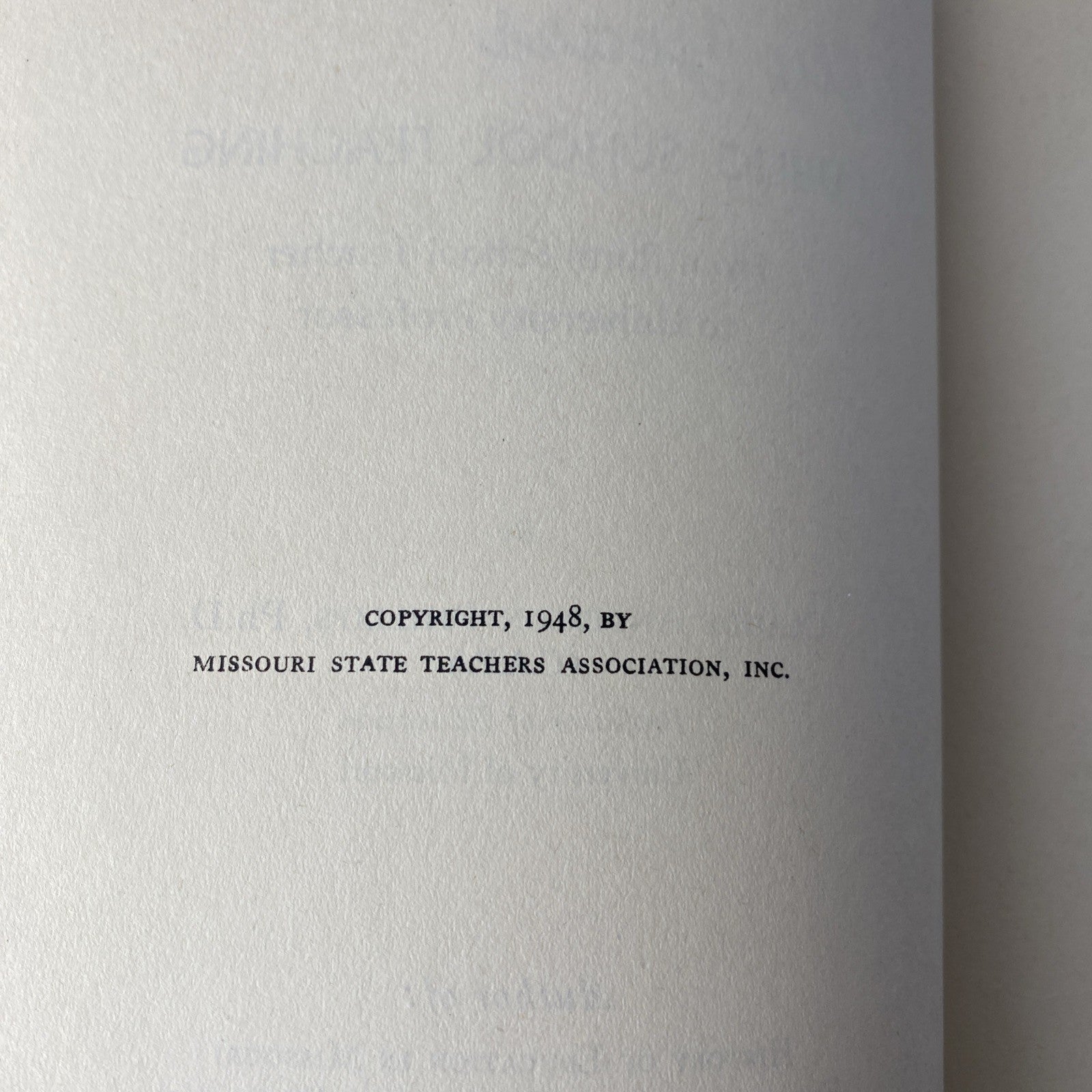 Fifty Years of Public School Teaching: Rural to Univ  by Claude Phillips 1948 HC