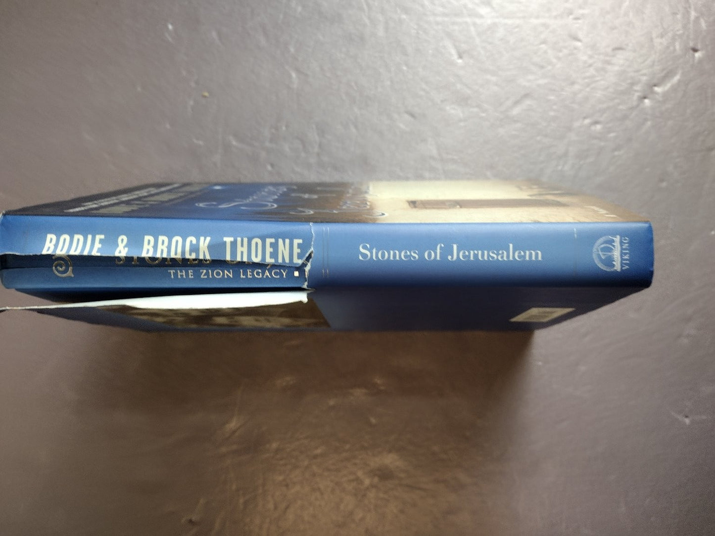 Stones of Jerusalem Bodie & Brock Thoene 2002 Zion Legacy Novel Viking