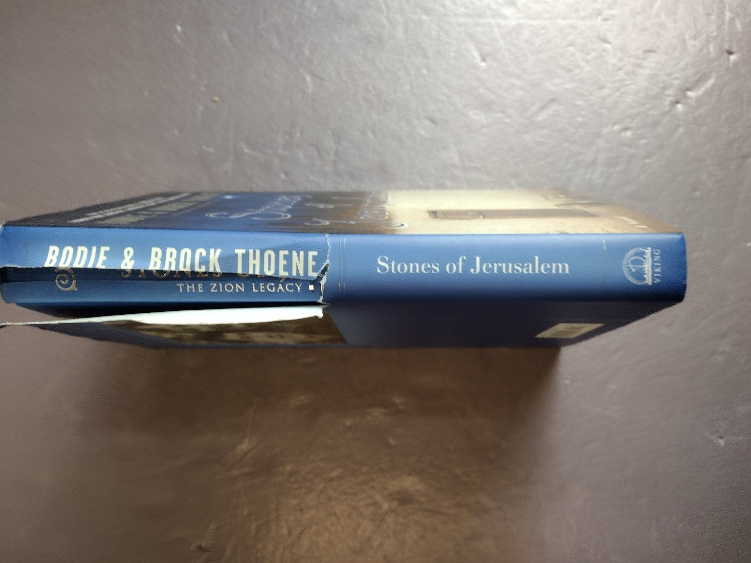 Stones of Jerusalem Bodie & Brock Thoene 2002 Zion Legacy Novel Viking