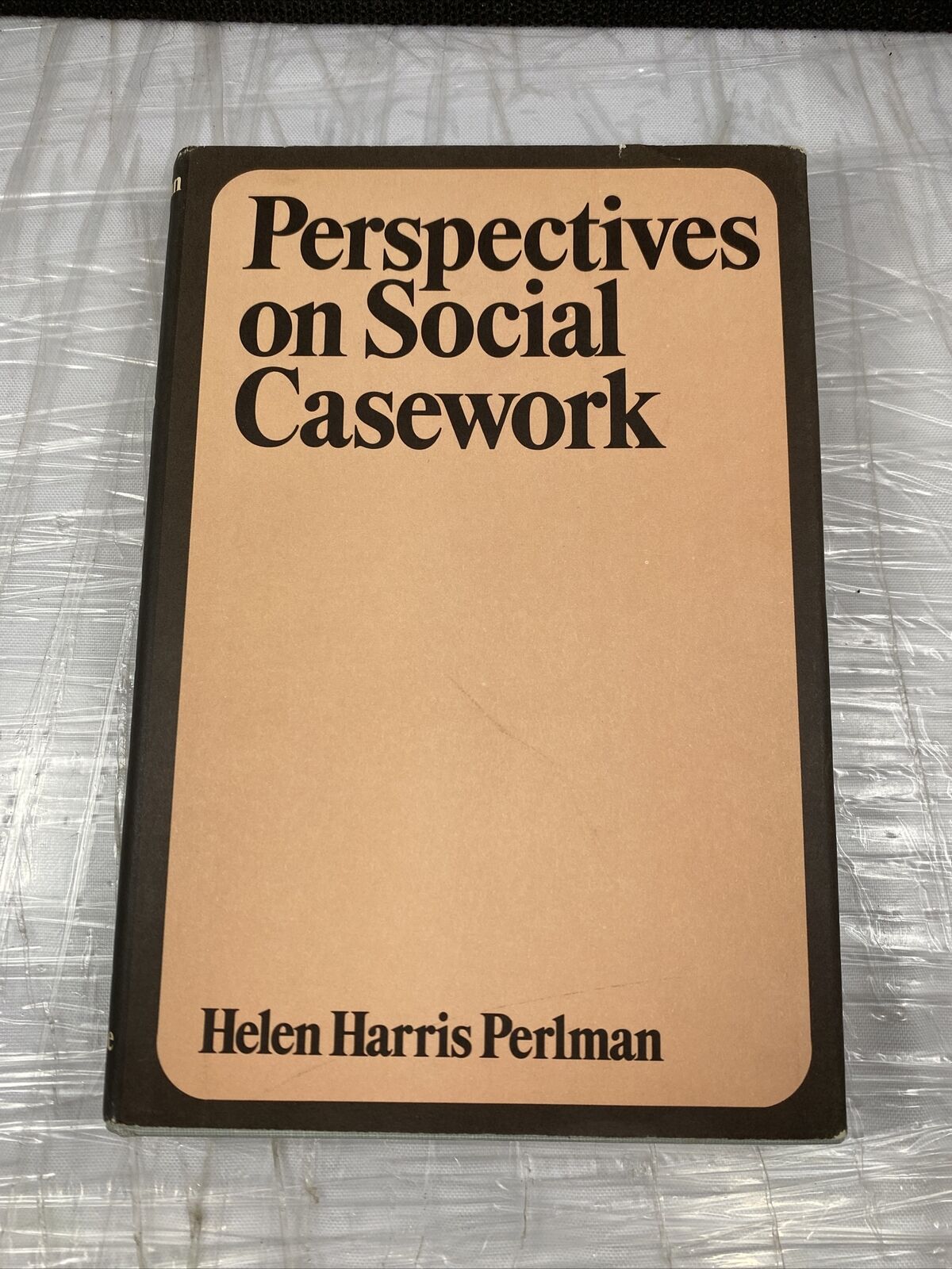 Perspectives on Social Casework Hardcover Helen Perlman Vintage 70s Sociology