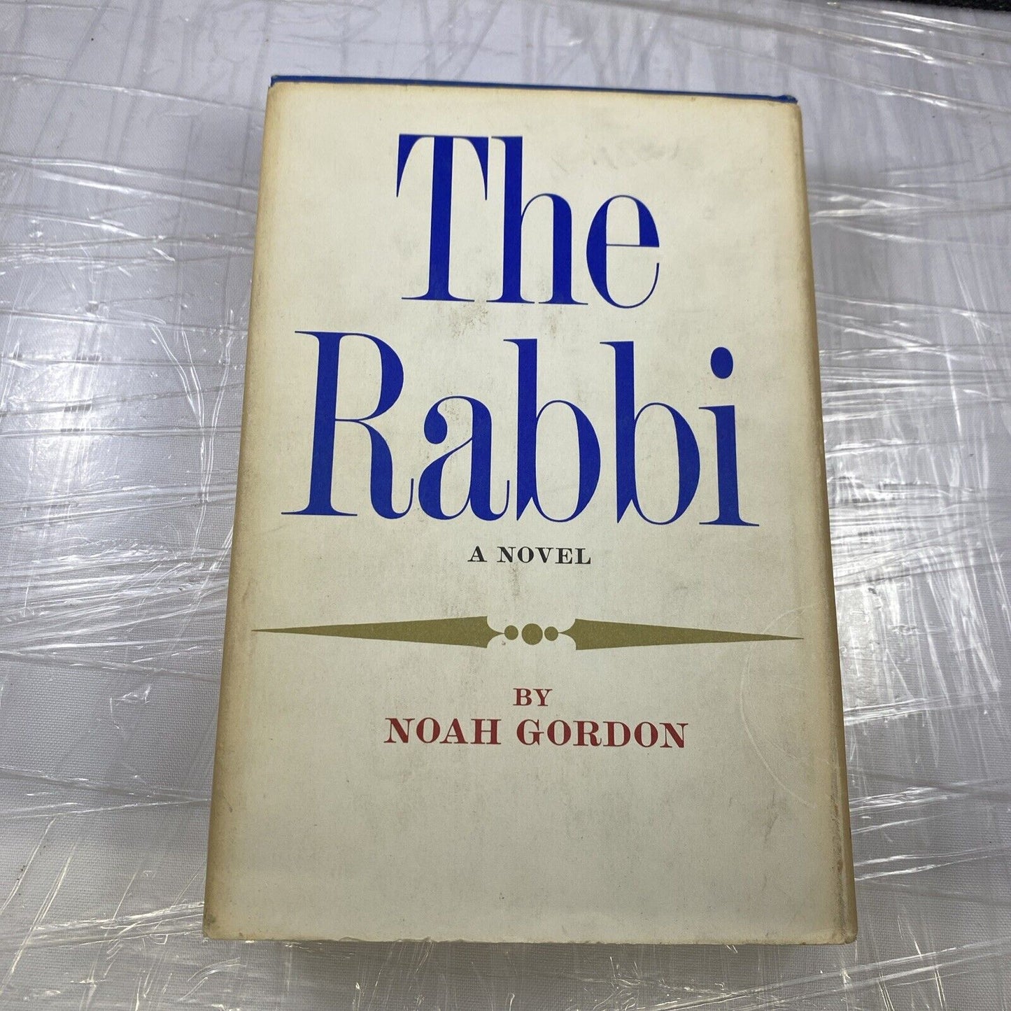 The Rabbi by Noah Gordon - Hardcover - 1965 - Book Club Edition Vintage 60s