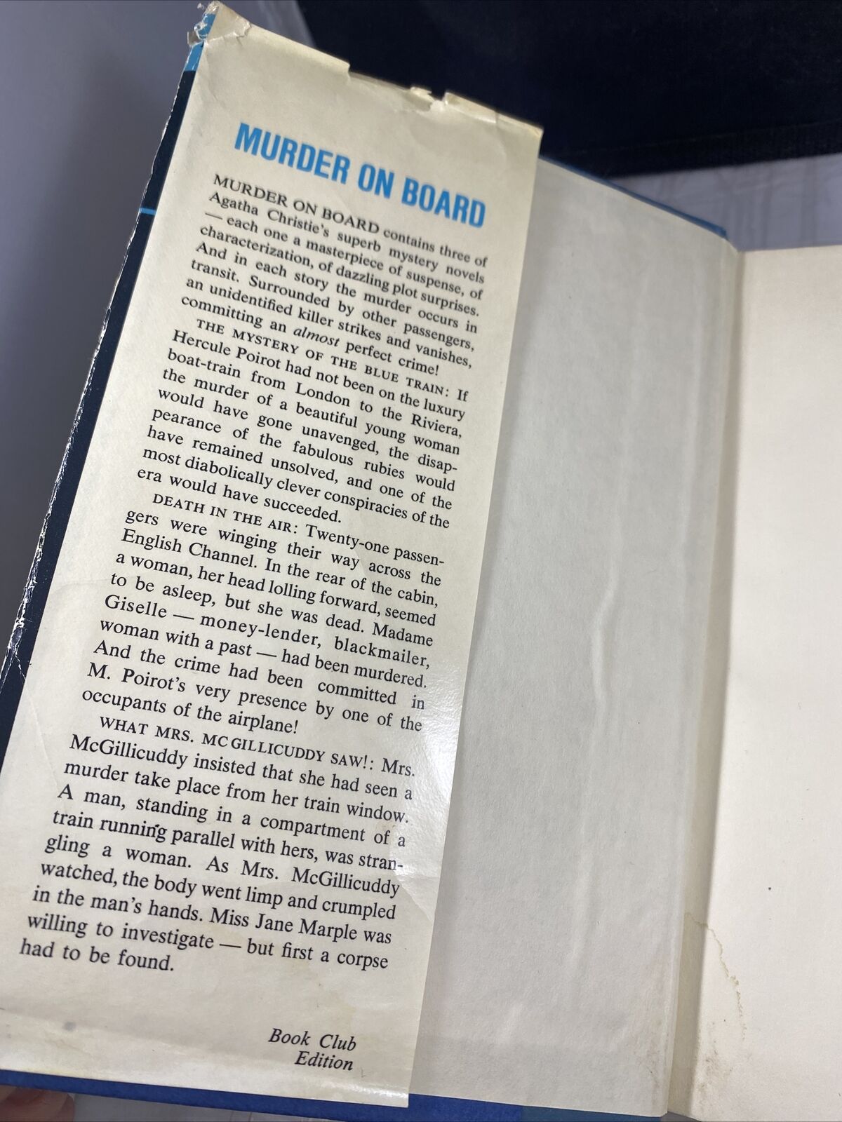 Murder on Board Three Complete Mystery Novels -  Agatha Christie Vintage 3 In 1