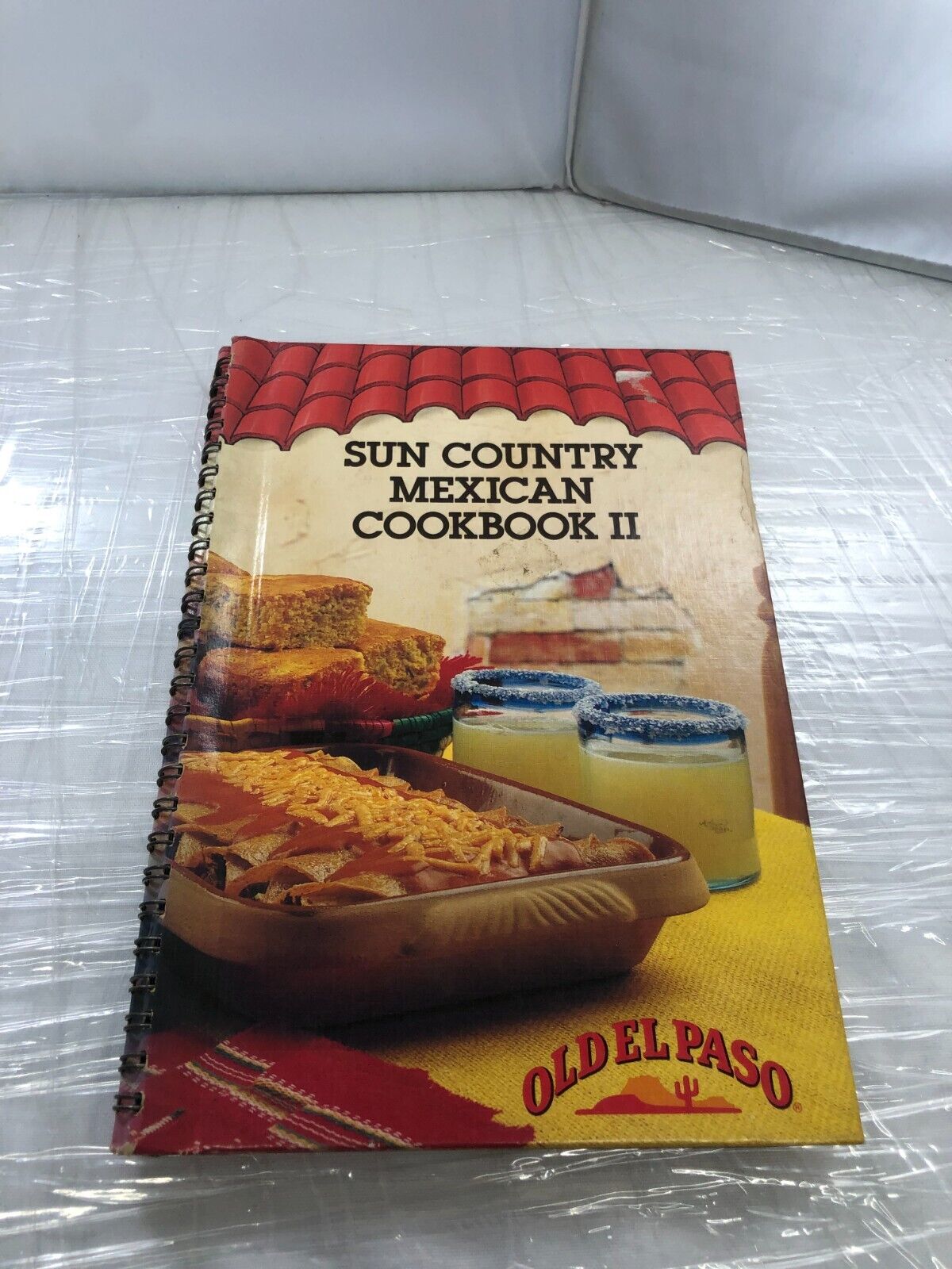 Old El Paso  "Sun Country Mexican Cookbook II" - HC, Spiral, 1981, Recipes, Food