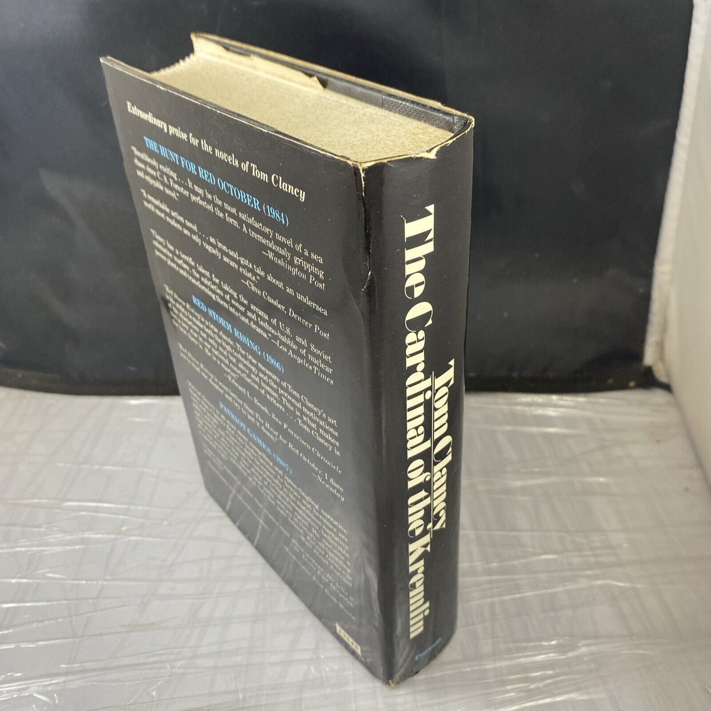 Vintage The Cardinal of the Kremlin by Tom Clancy 1988 Hardcover Book Club