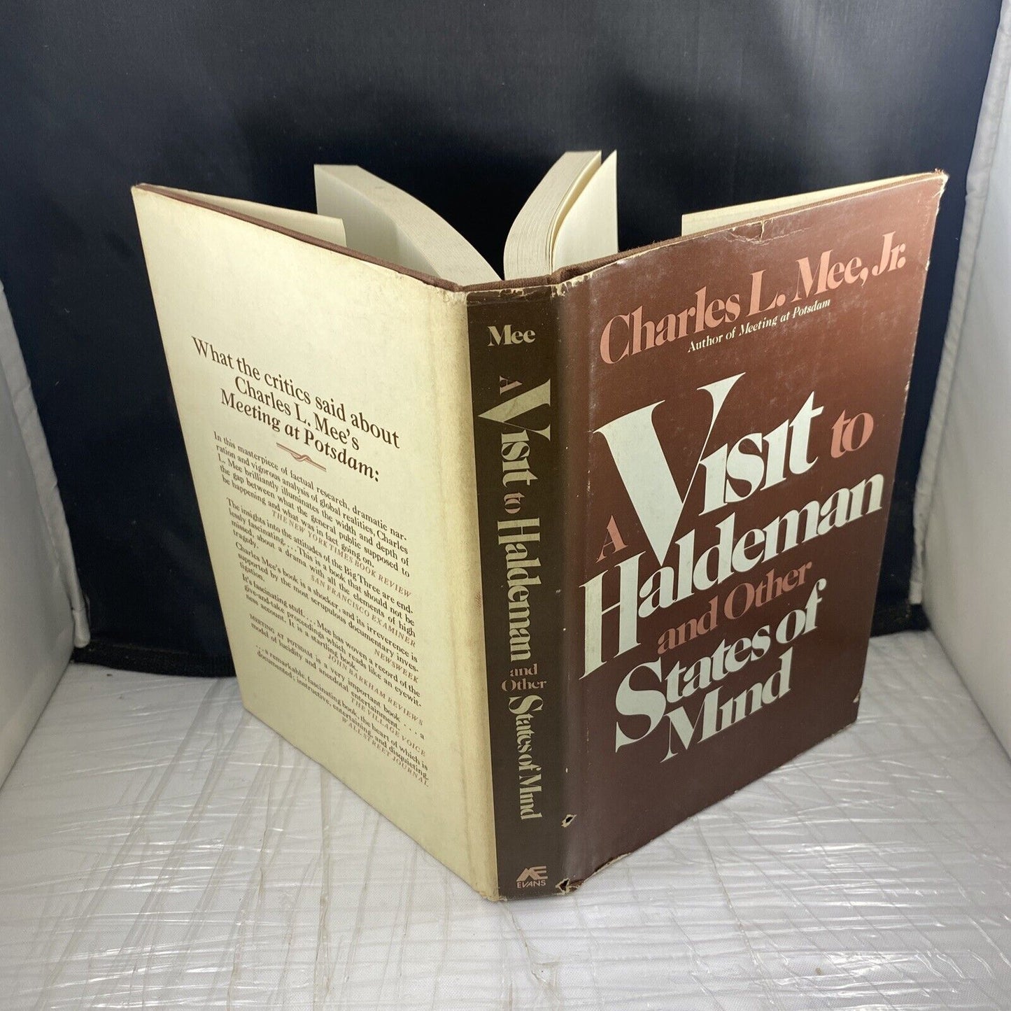 A Visit to Haldeman and Other States of Mind Charles L. Mee First Print Unmarked