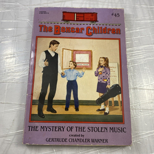 The Mystery of the Stolen Music (Boxcar Children Mysteries, 45) FIRST PRINT!!!