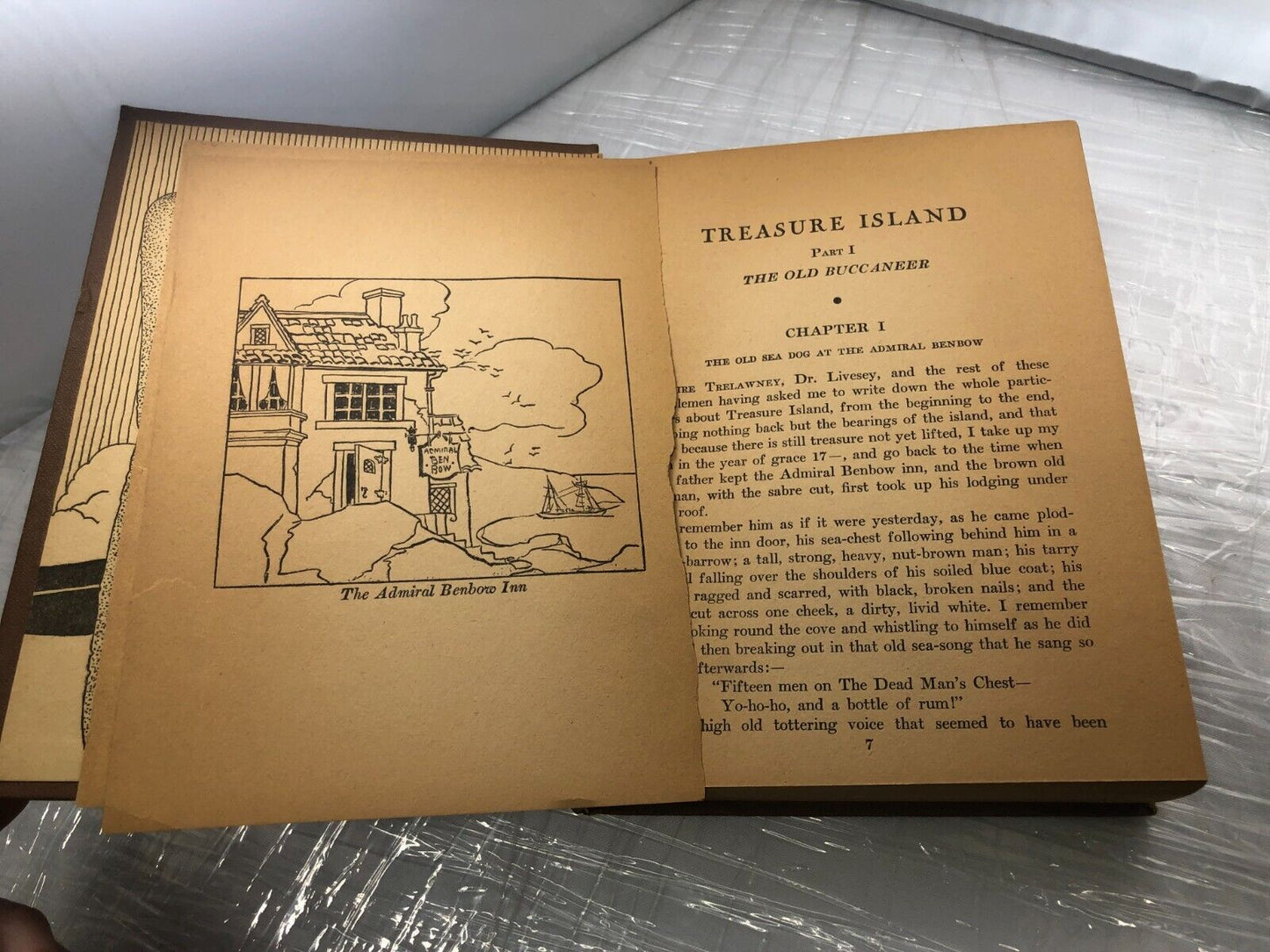 Treasure Island by Robert Louis Stevenson (Whitman)1950’s Edition No Cover