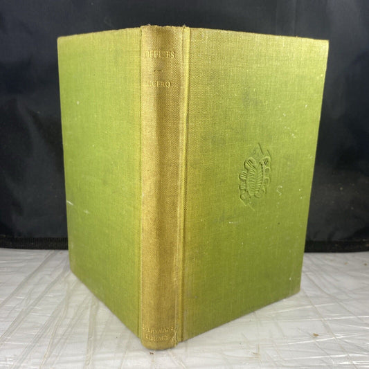 Offices, Essays, And Letters CICERO 1949 Everyman's Library Edition Hardcover