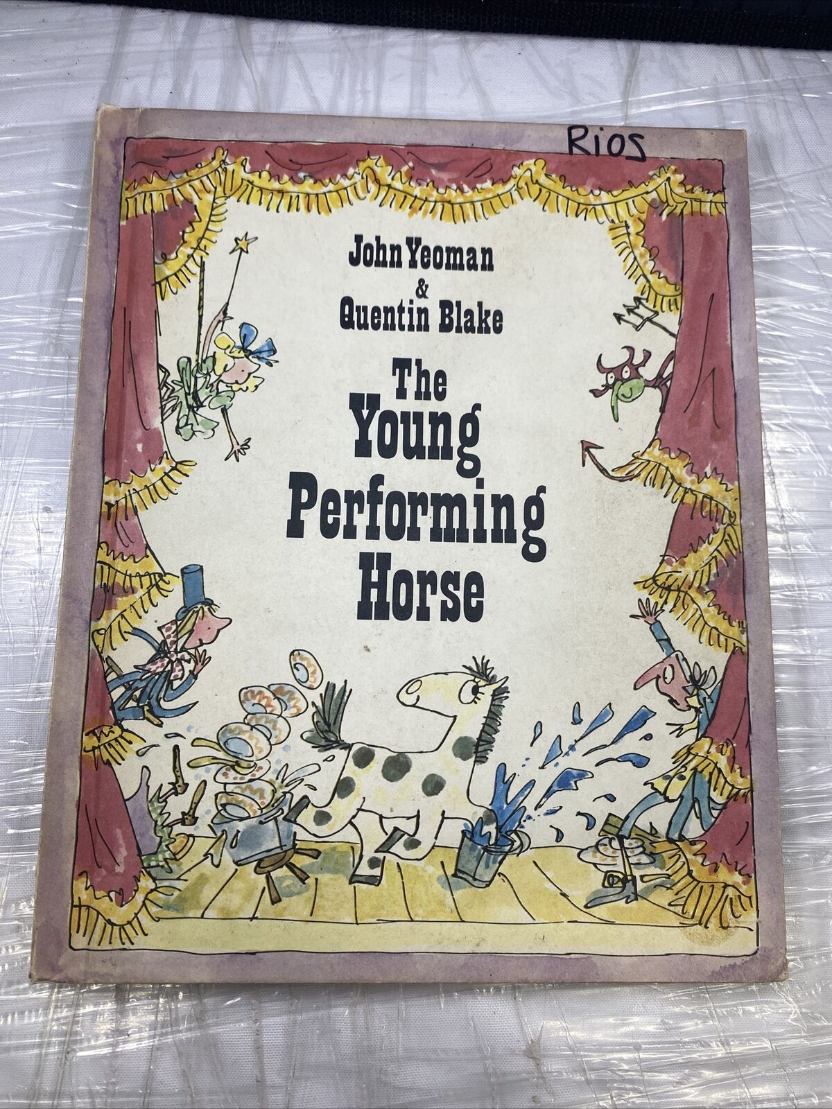 The Young Performing Horse by Yeoman, John Vintage 70s Kids Book First Print