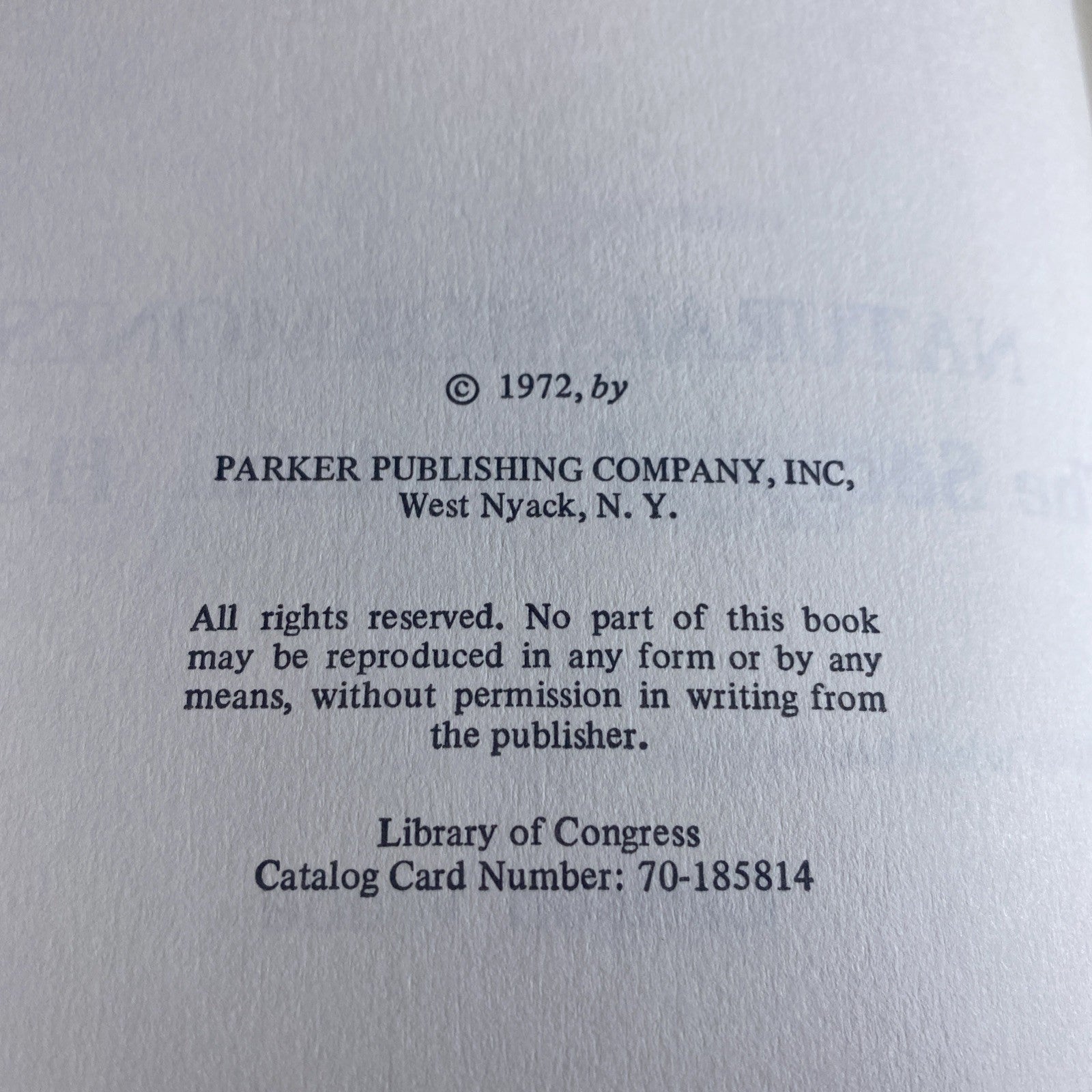 Natural Hormones The Secret of Youthful Health Carlson Wade 1972 Vintage 70s