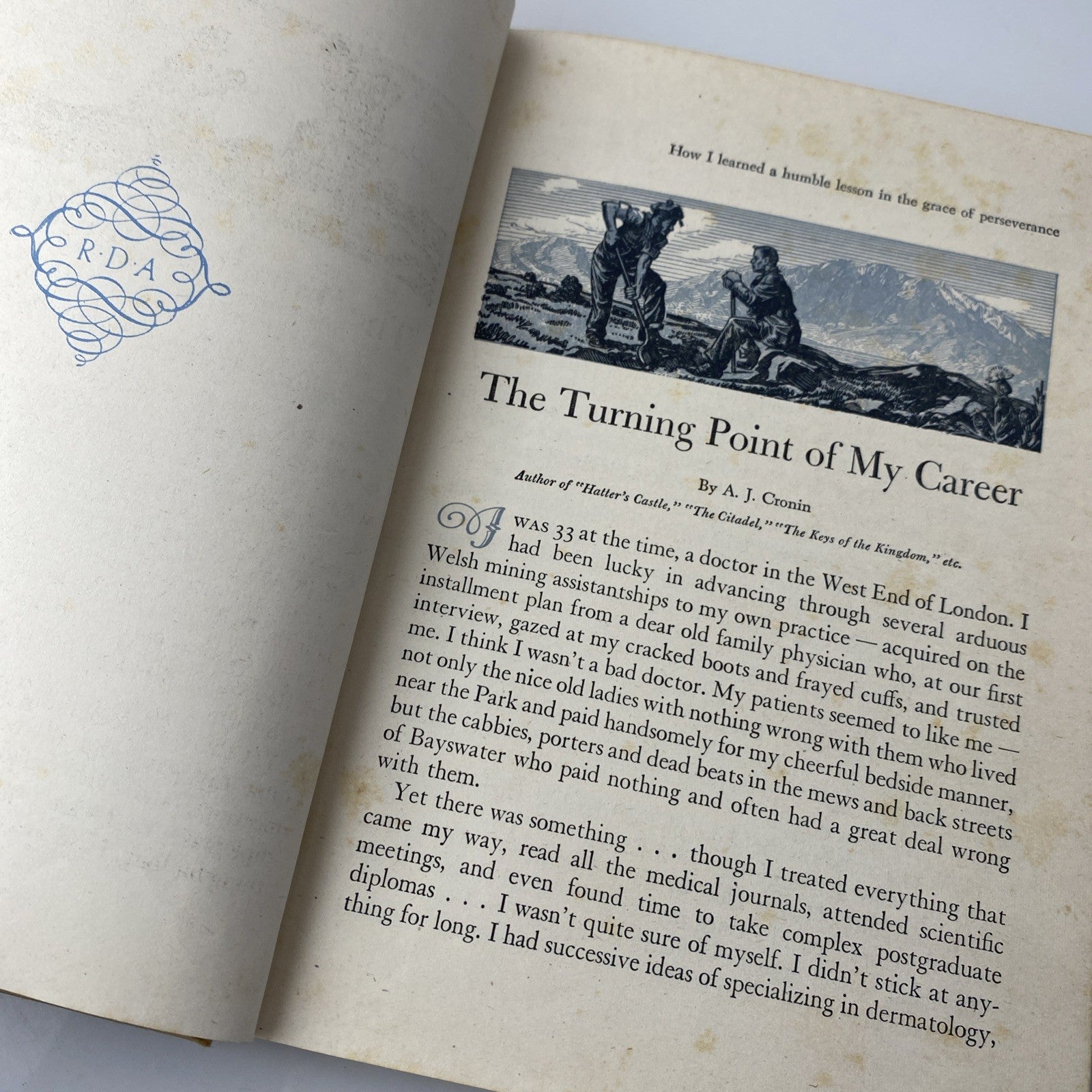Getting the Most out of Life, Anthology Reader's Digest, 1946 Vintage Self Help