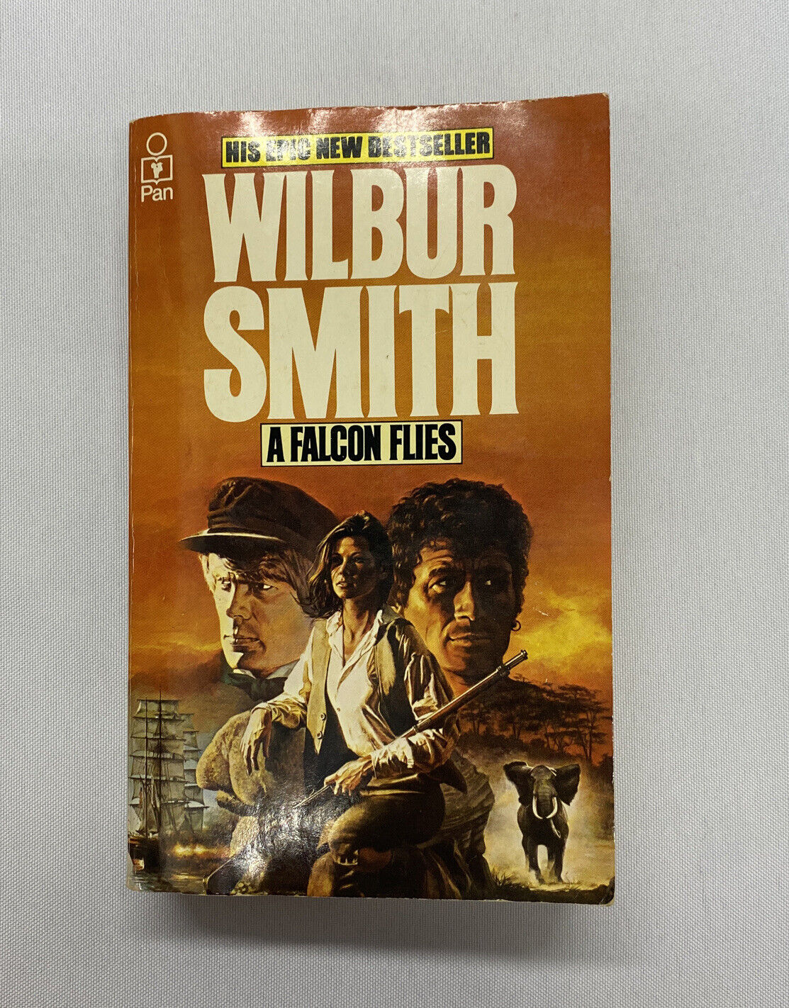 A Falcon Flies by Wilbur Smith paperback 1981