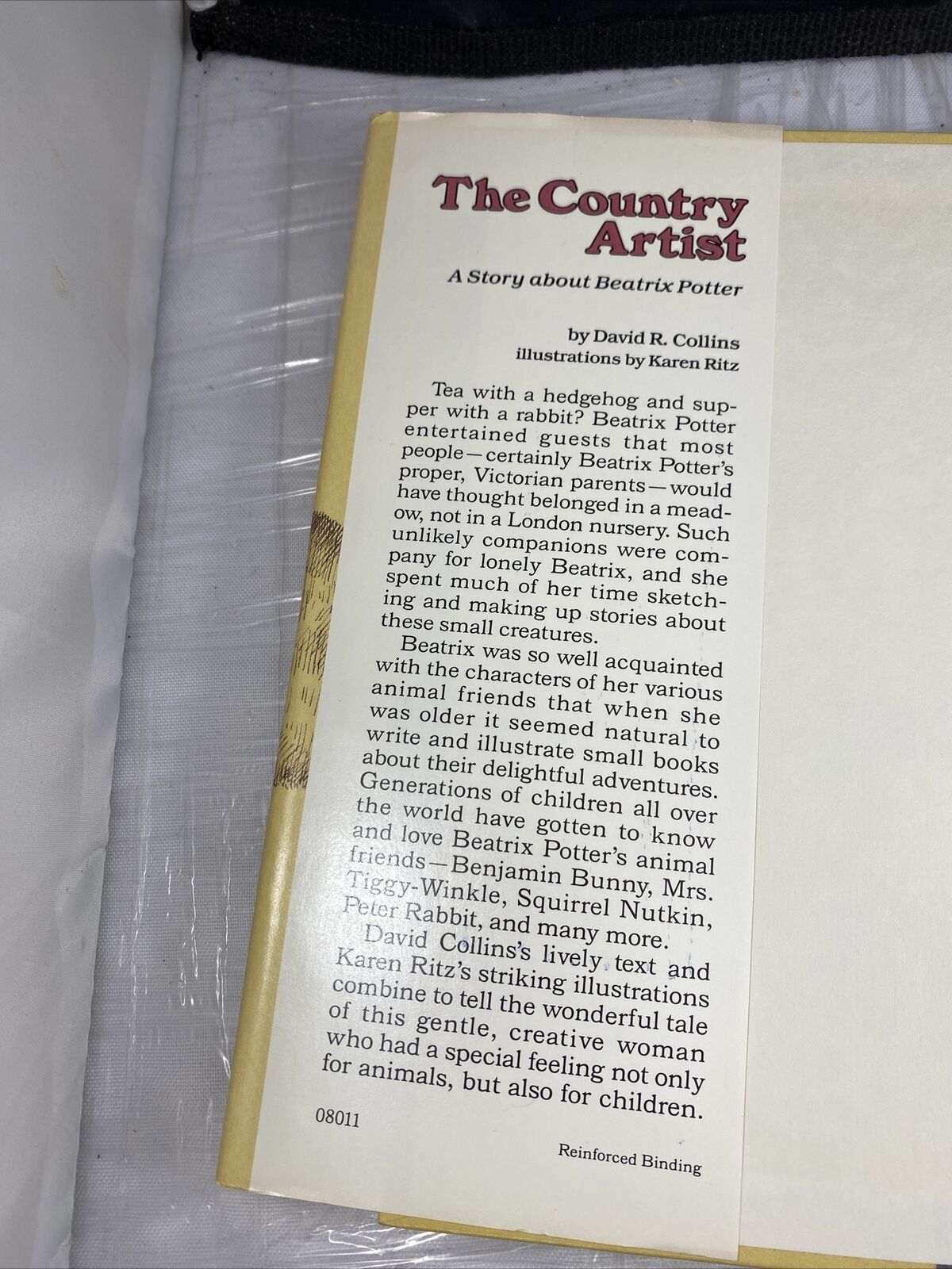 The Country Artist: A Story about Beatrix Potter Vintage 80s Hardcover W/ DJ