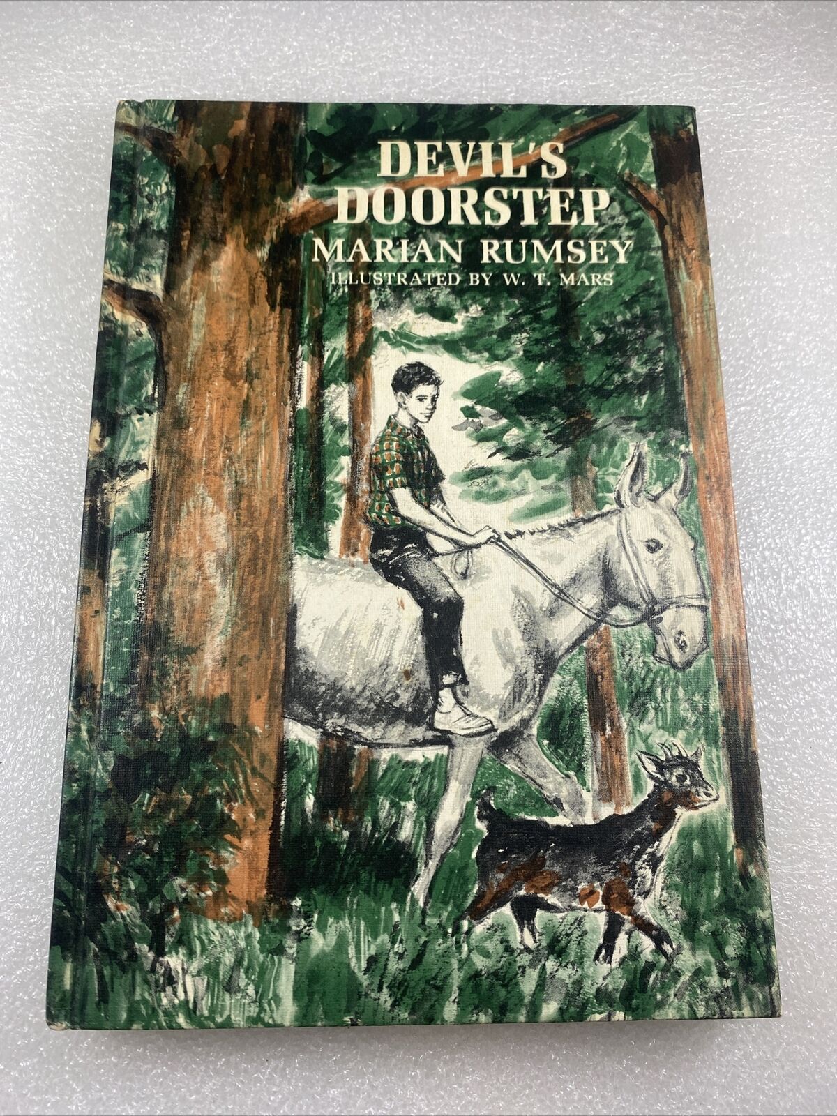 Devil's Doorstep by Marian Rumsey Weekly Reader Vintage 60s Kids Chapter Book
