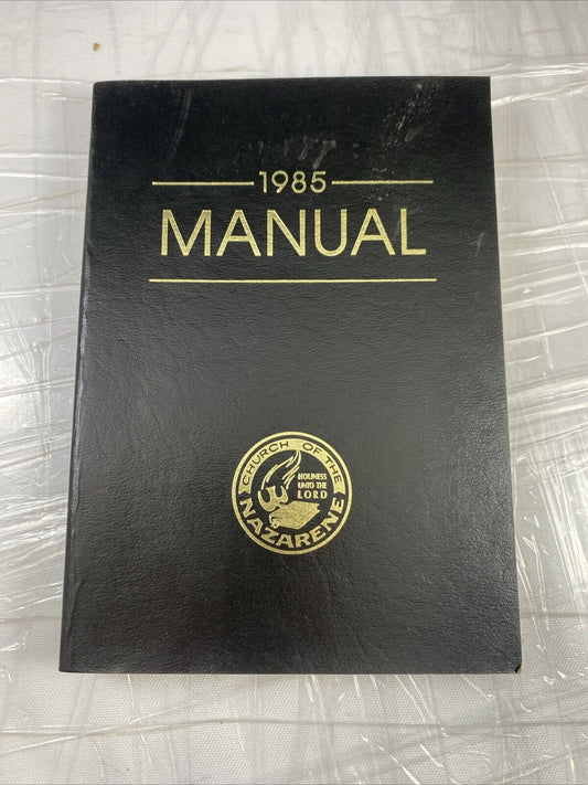 Church of the Nazarene Manual 1985 Vintage 80s Christian Ritual Book Kansas City