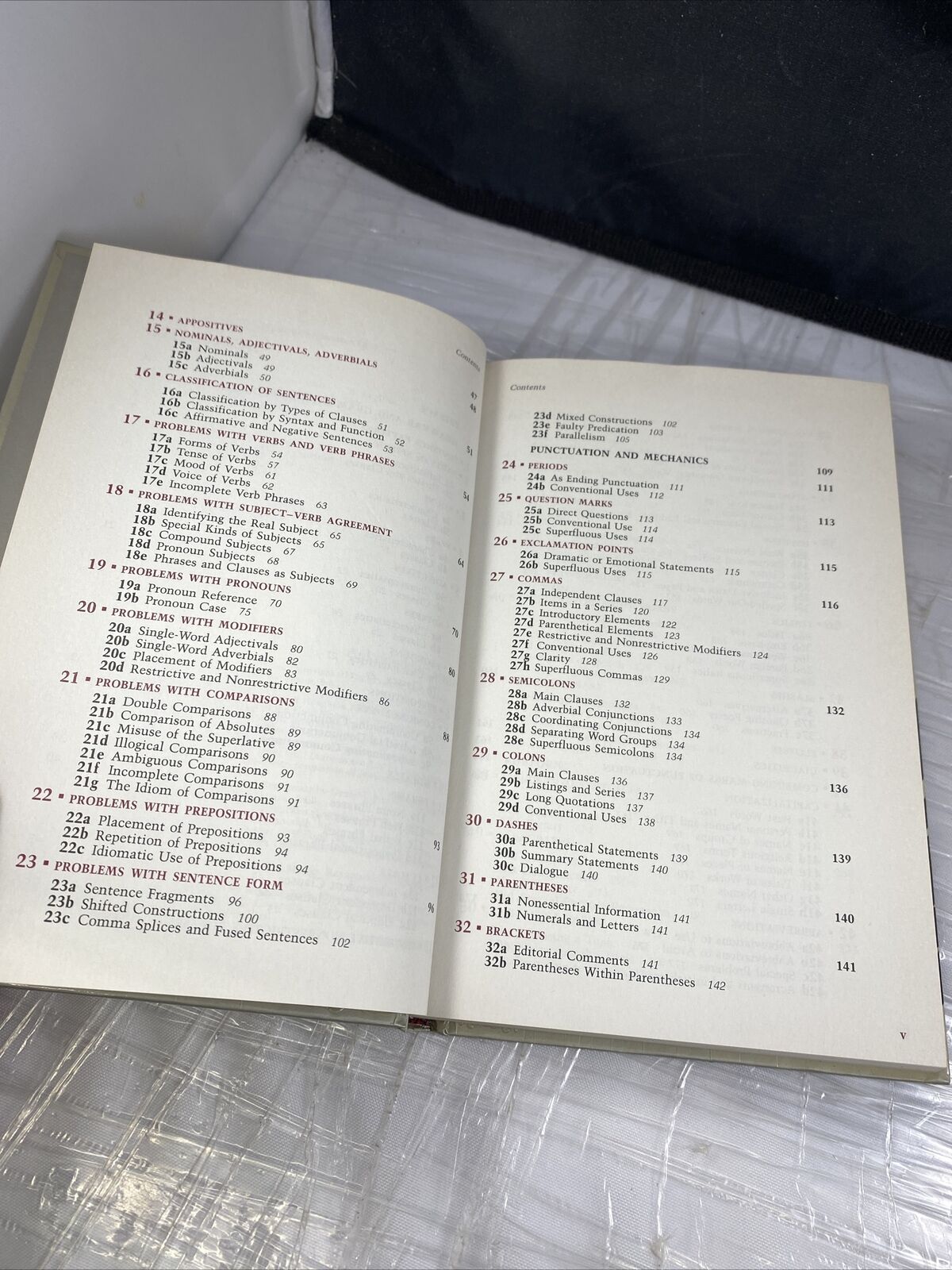 C. M. Millward HANDBOOK FOR WRITERS  2nd Edition Vintage 80s Writing Textbook