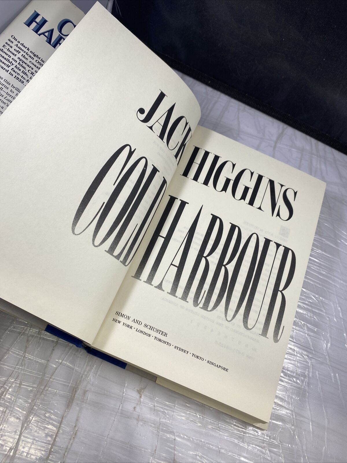 Cold Harbour - Hardcover By Higgins, Jack - GOOD First Edition Print