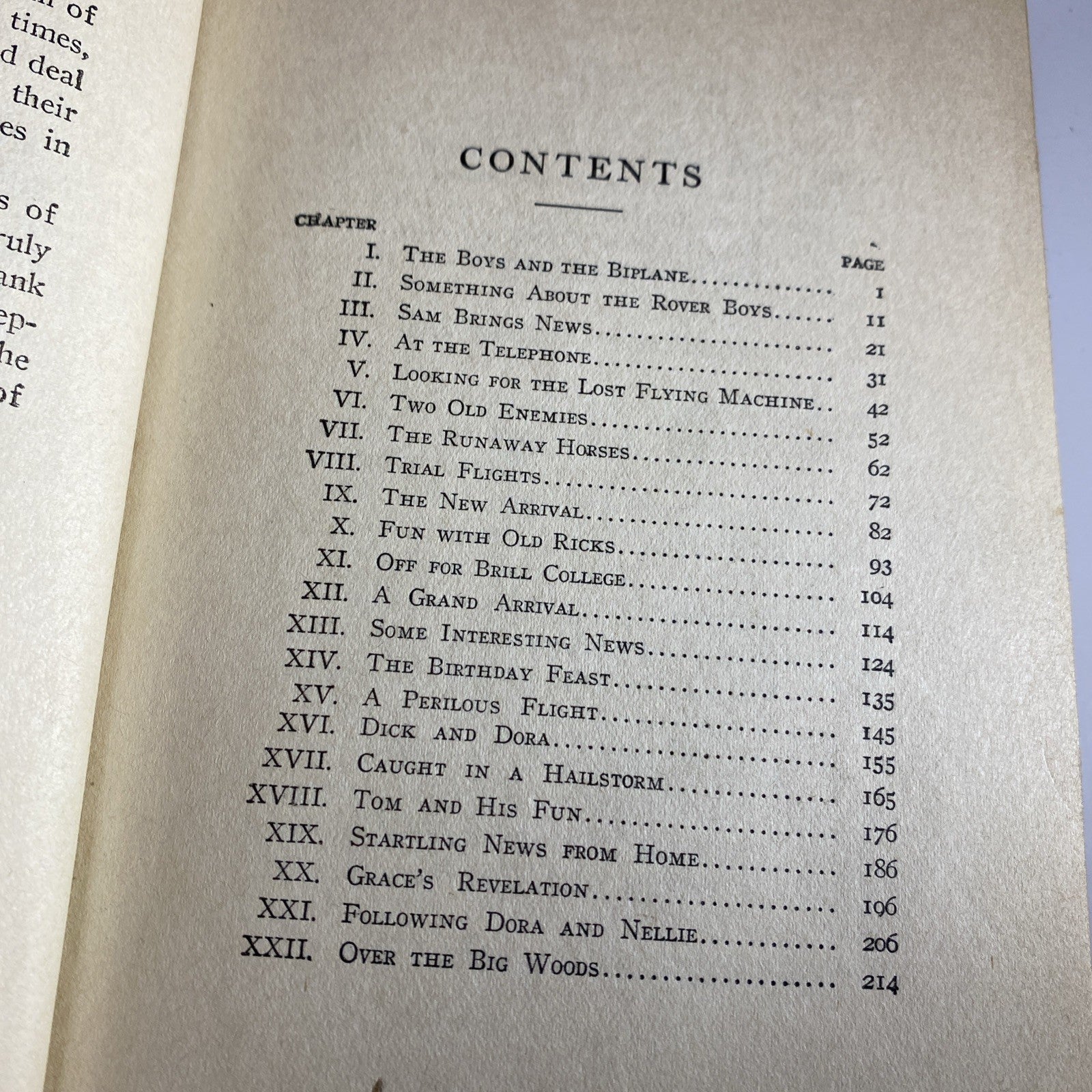 Antique Novel Chapter Book The Rover Boys on At School by Arthur M. Winfield