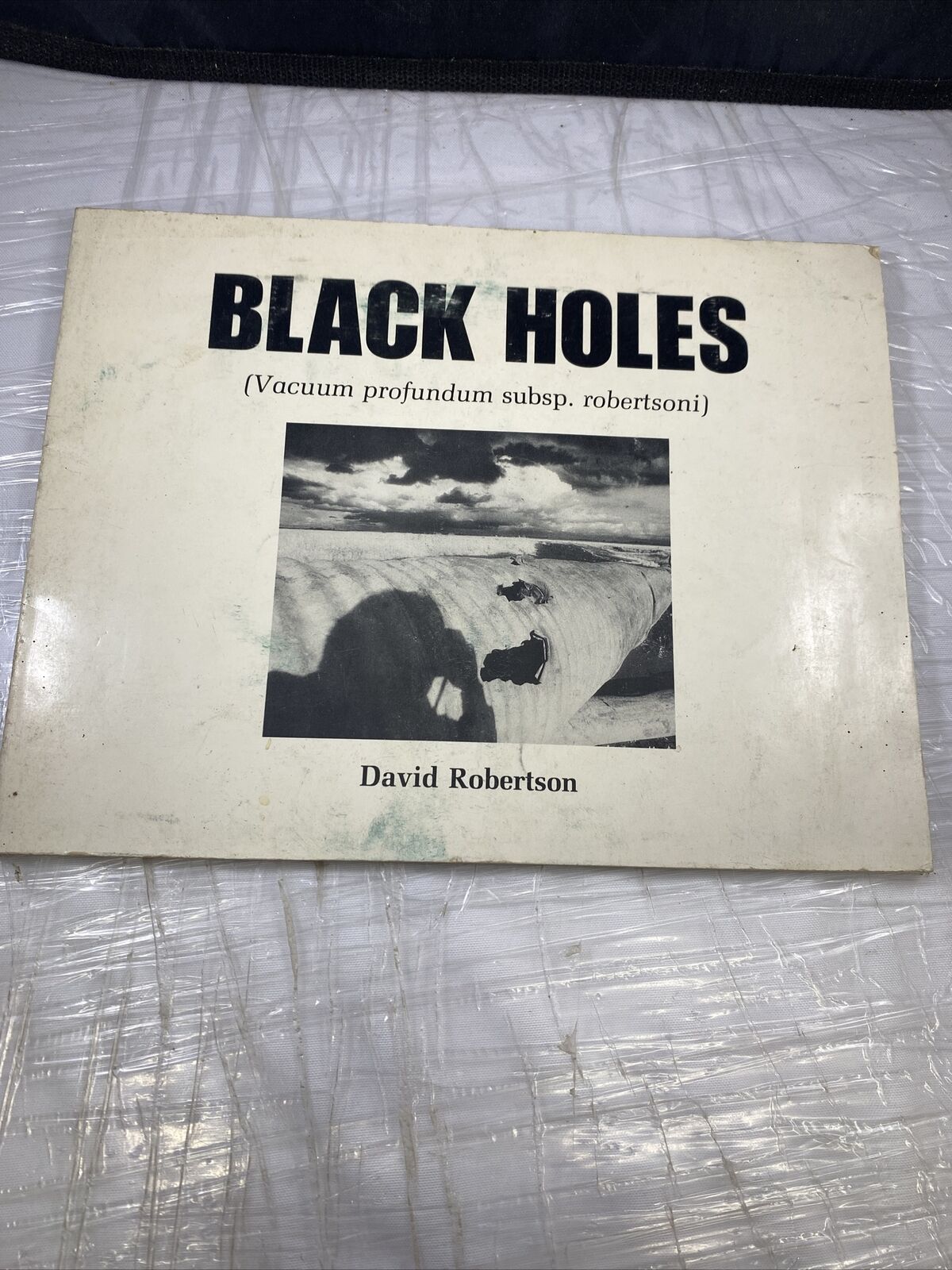 Black Holes David Robertson Vintage Rare Abstract Nature Photography Picturebook