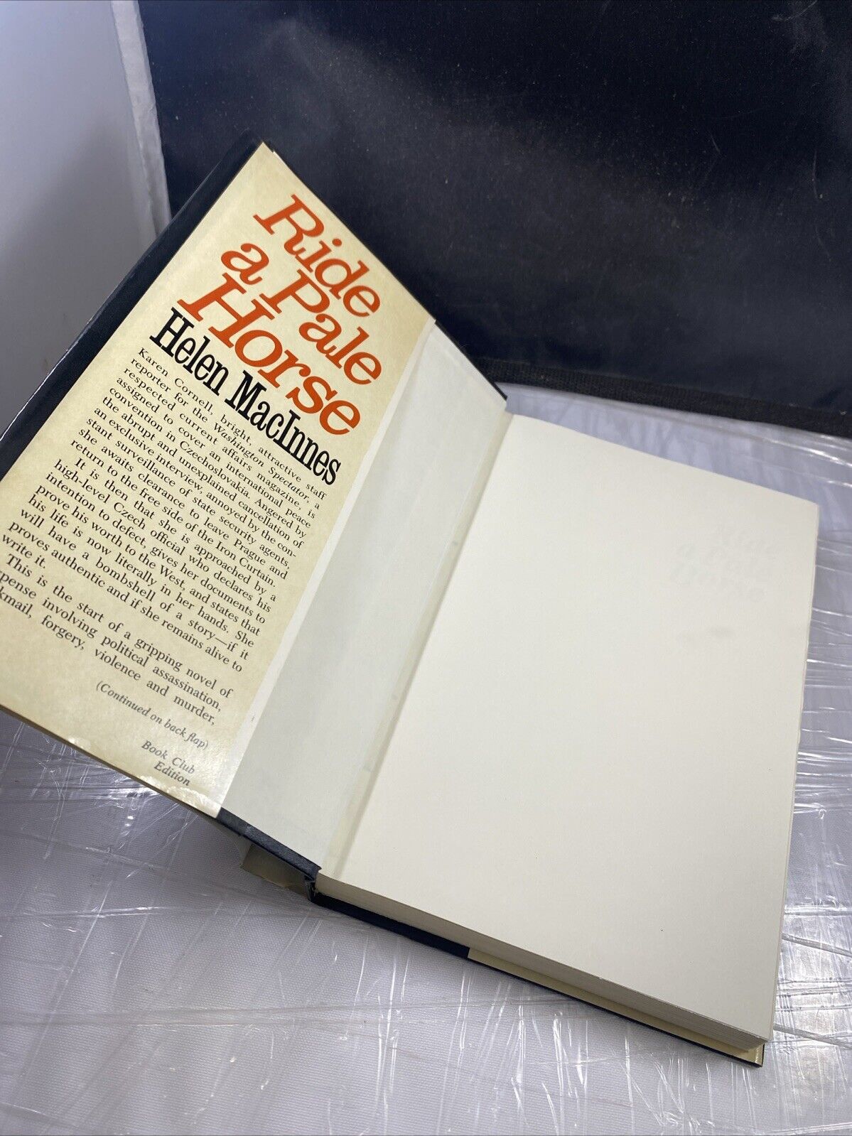 Ride a Pale Horse - Hardcover By MacInnes, Helen - VERY GOOD VINTAGE