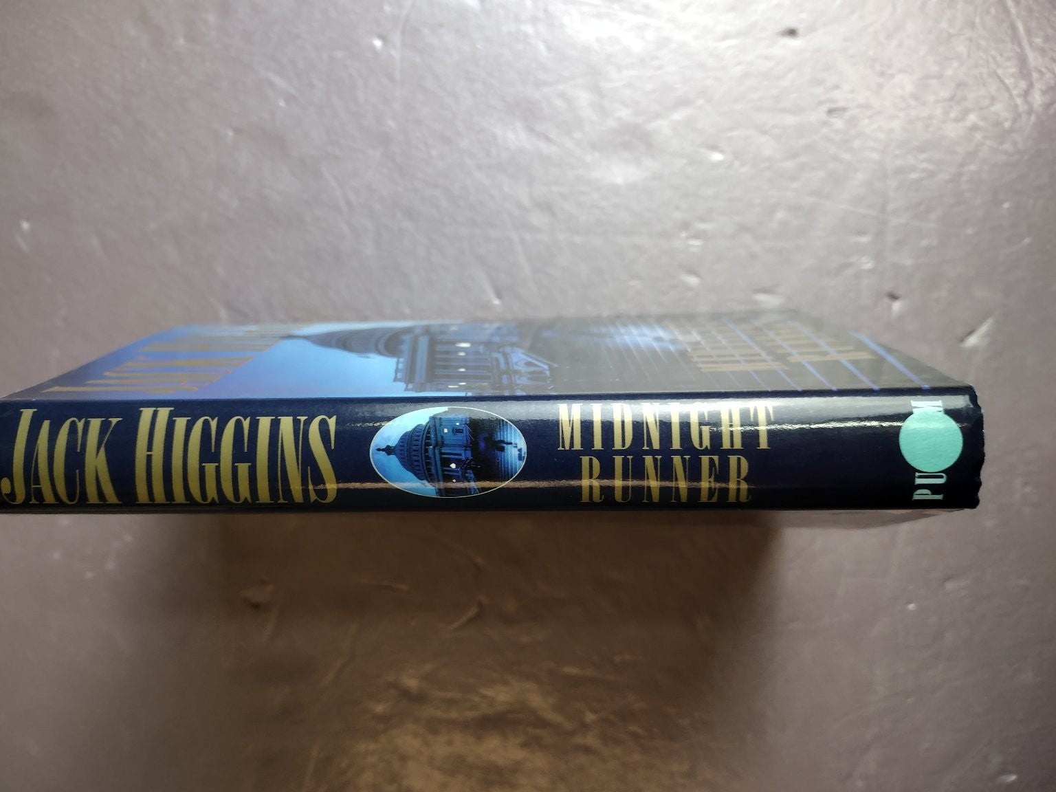Midnight Runner Jack Higgins 2000 First Edition Thriller Suspense G.P. Putnam's