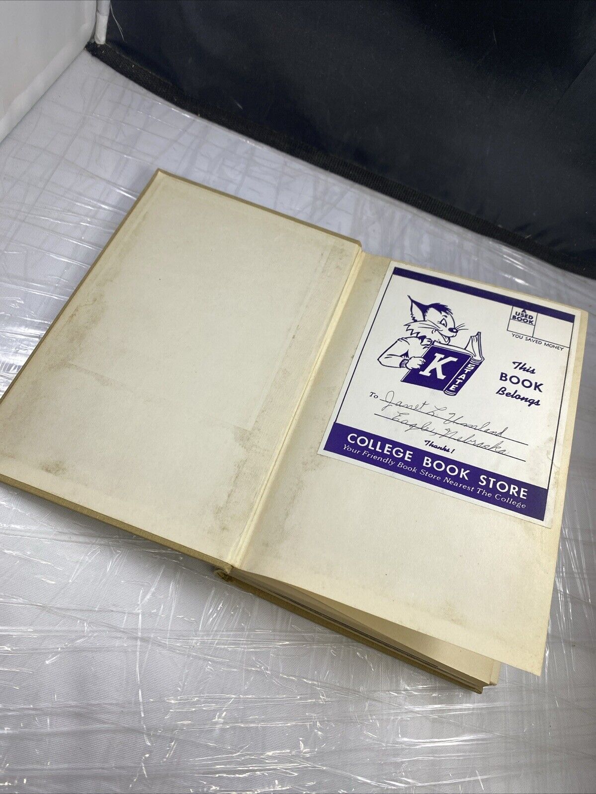 Vintage 1950s College Textbook Meal Management Faye Kinder Meal Planning Prep