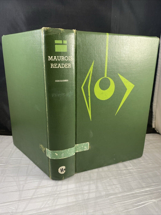 Rare Vintage St Louis County Ex Library Rebind Maurois Reader Literature Textboo