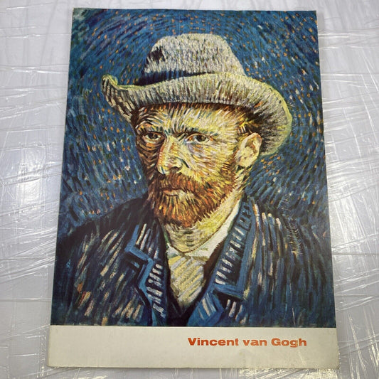 Vincent Van Gogh Museum Art Book (1959) Color Photos Anthology Made Netherlands