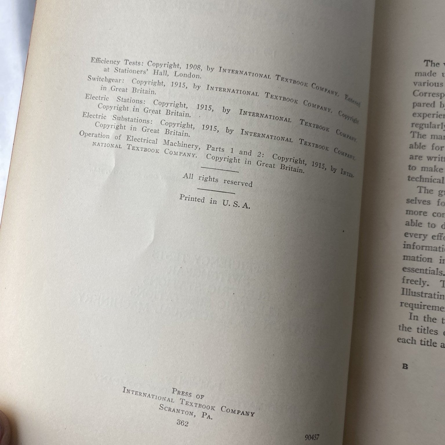 Rare Electric Power Stations Doane Bracken 1927 First Edition Tech Textbook