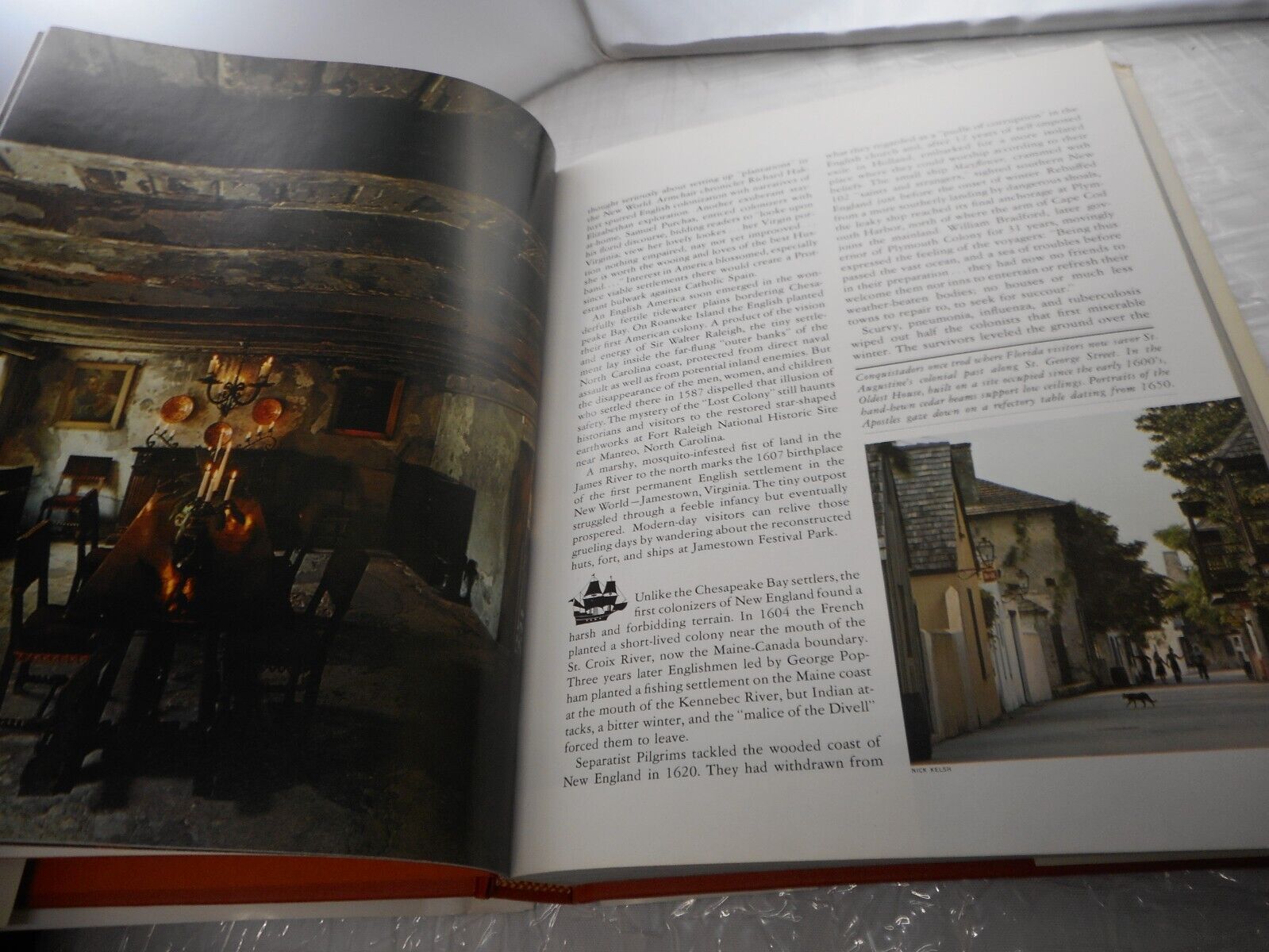 Early America Picture Book Americas Historylands (World in Color Library) - GOOD