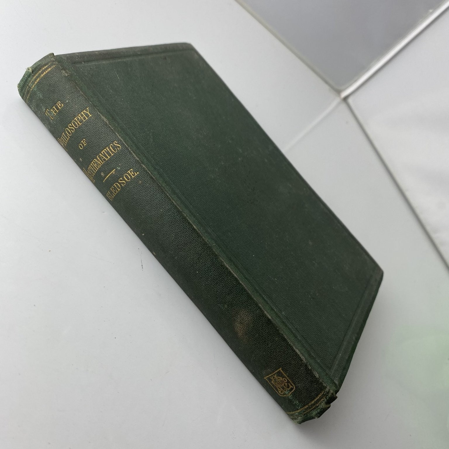 The Philosophy of Mathematics Bledsoe 1868 First Edition Geometry Infinitesimal