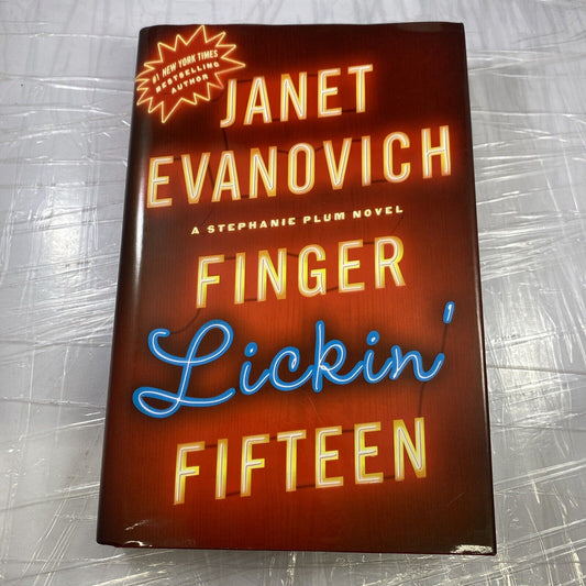 Finger Lickin Fifteen Janet Evanovich HC First Print! Edition Hardback