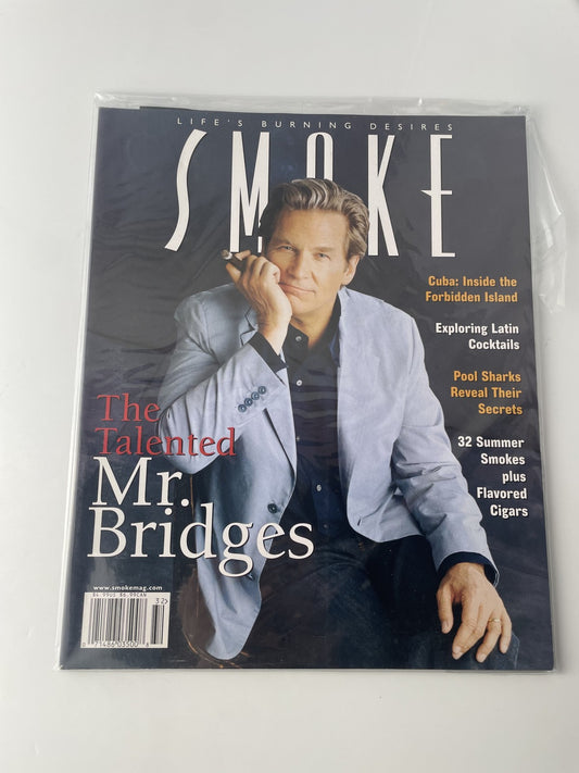 Vintage Smoke Magazine Summer 2003 Mr. Bridges Cover Cuba Cocktails Cigar Classi