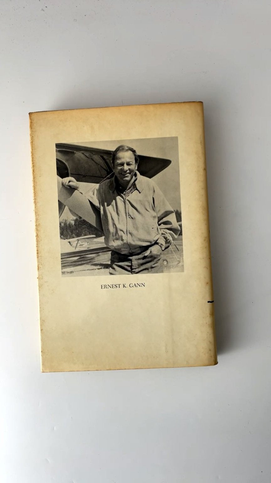 The Aviator Ernest K. Gann 1981 First Edition Aviation Novel Arbor House