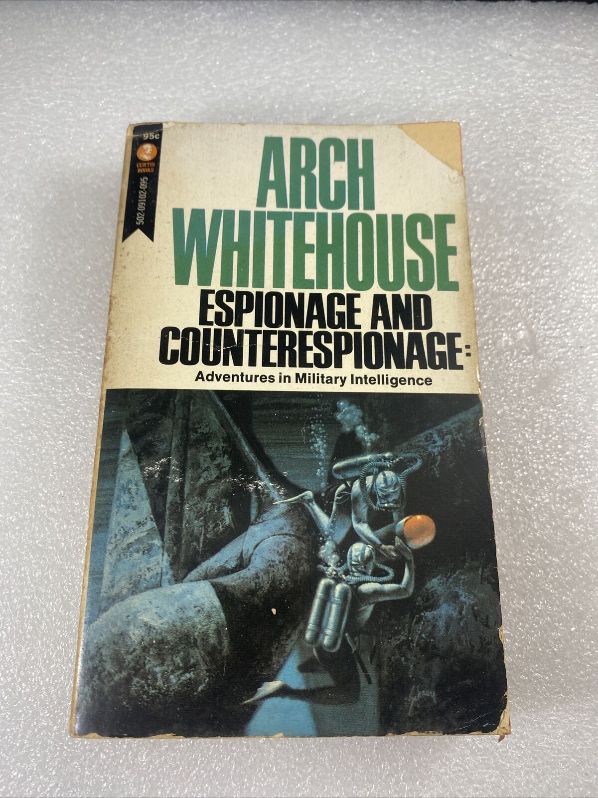 Espionage and Counterespionage" Arch Whitehouse Curtis Paperback Vintage 60s Spy