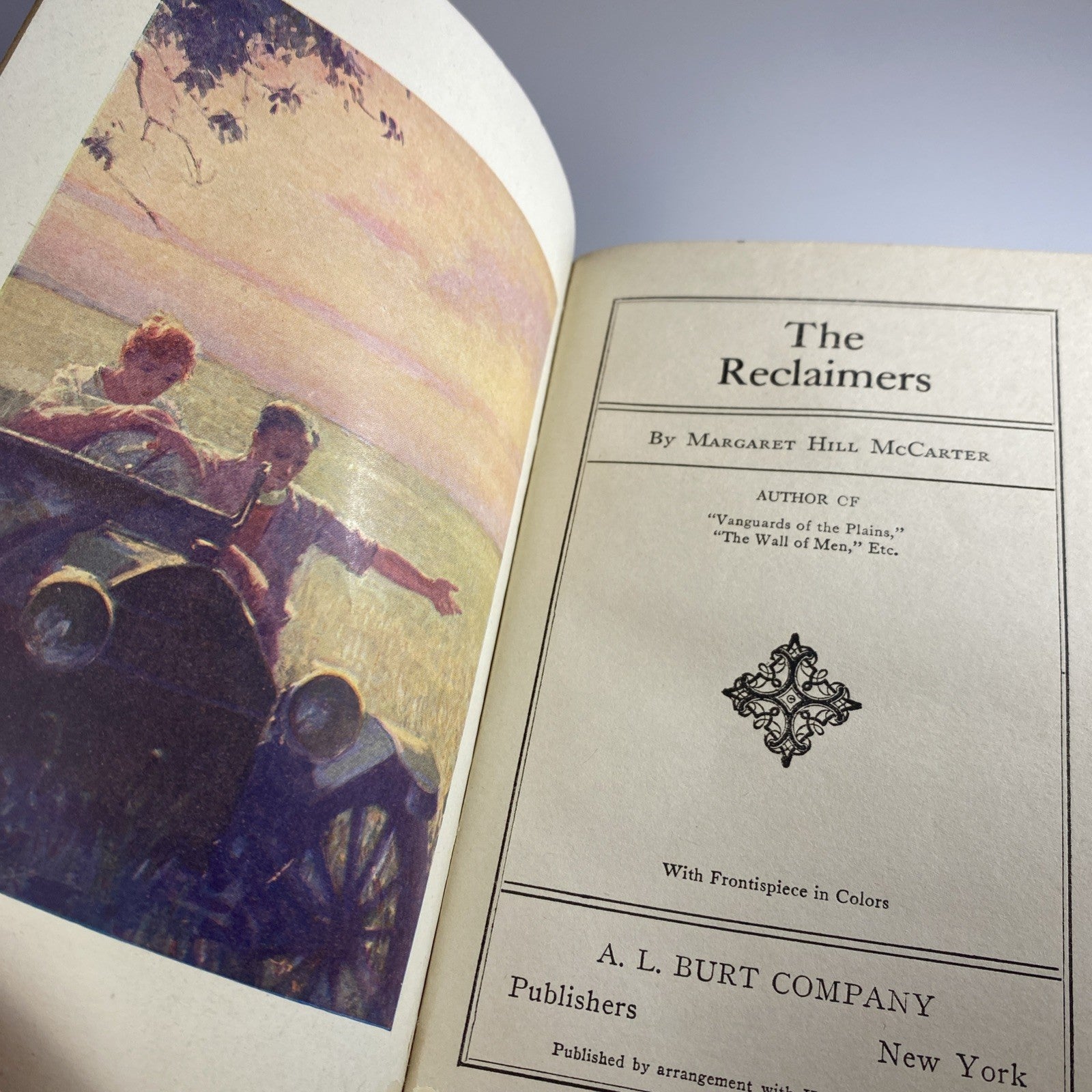 The Reclaimers by Margaret Hill McCarter First Edition 1918 Good Condition