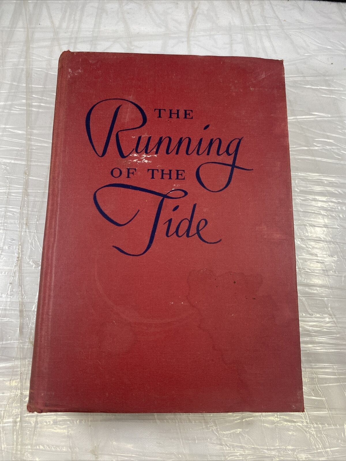 The Running of the Tide Esther Forbes 1948 First Edition Hardcover Vintage 40s