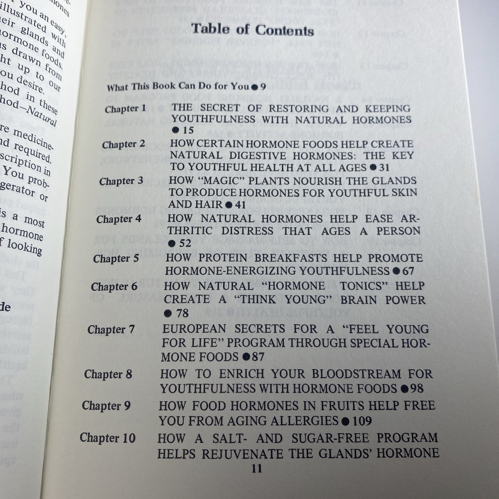 Natural Hormones The Secret of Youthful Health Carlson Wade 1972 Vintage 70s